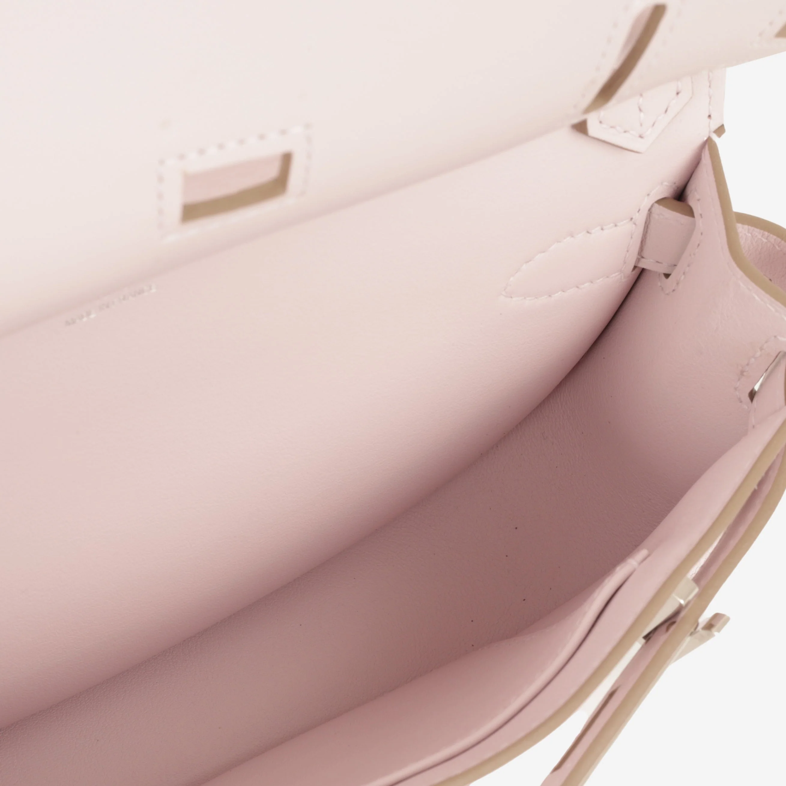 Hermès Mini Jypsiere - Mauve Pale Swift | Palladium Hardware - Image 5