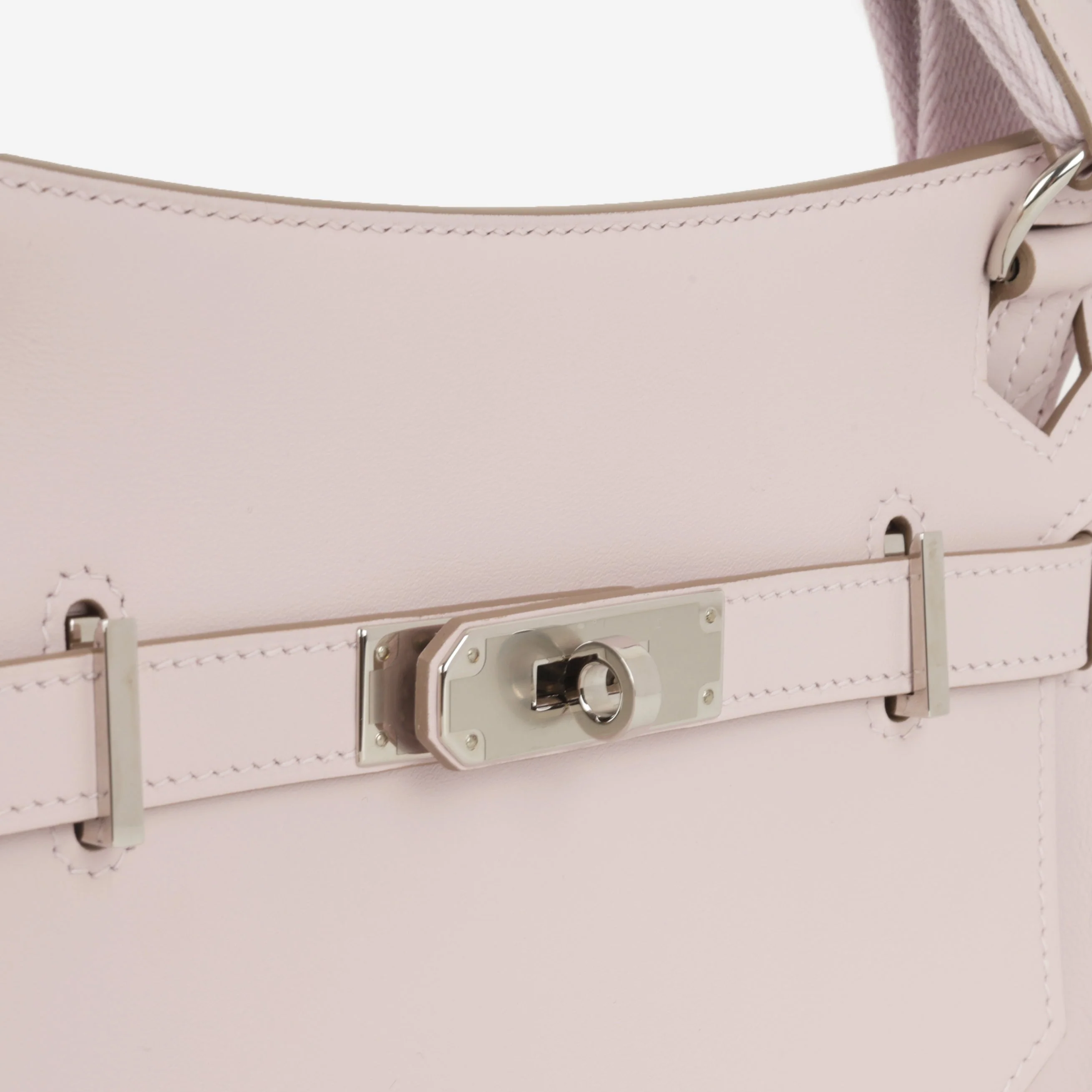 Hermès Mini Jypsiere - Mauve Pale Swift | Palladium Hardware - Image 7