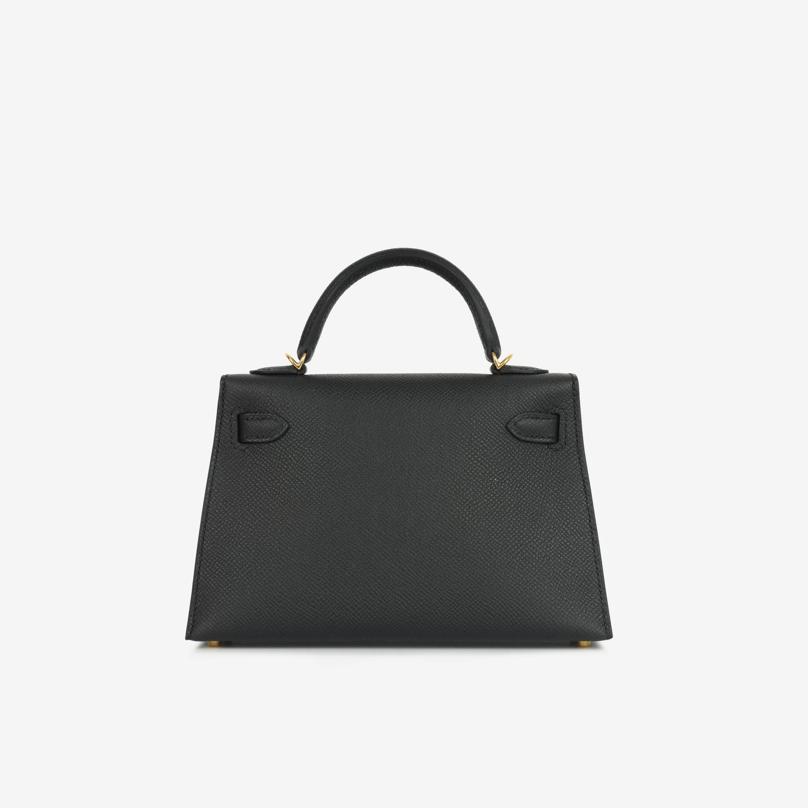 Hermès Mini Kelly 20cm - Black Epsom | Gold Hardware - Image 4