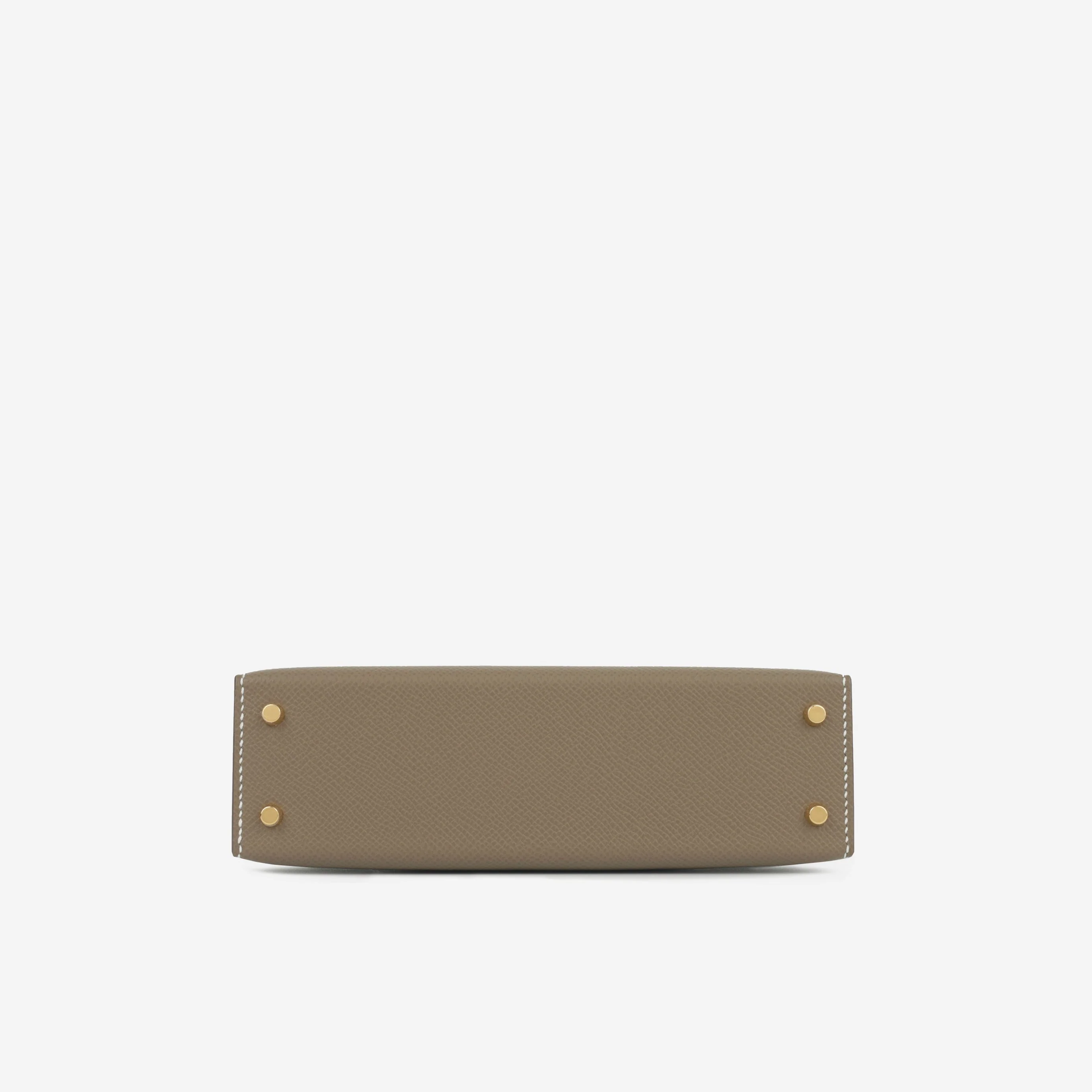Hermès Mini Kelly 20cm - Etoupe Epsom | Gold Hardware - Image 4