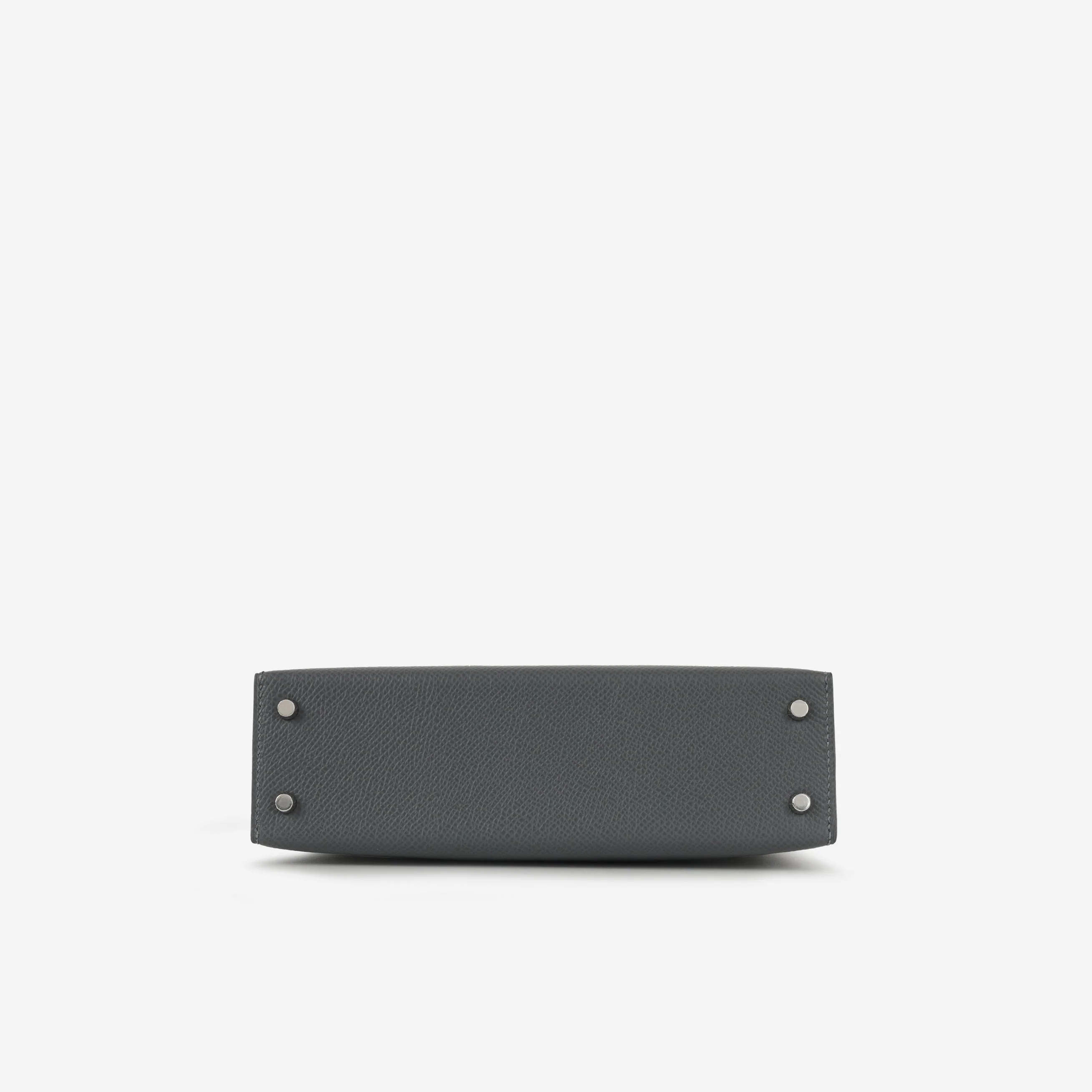 Hermès Mini Kelly - Ardoise Epsom | Electrum Hardware - Image 3