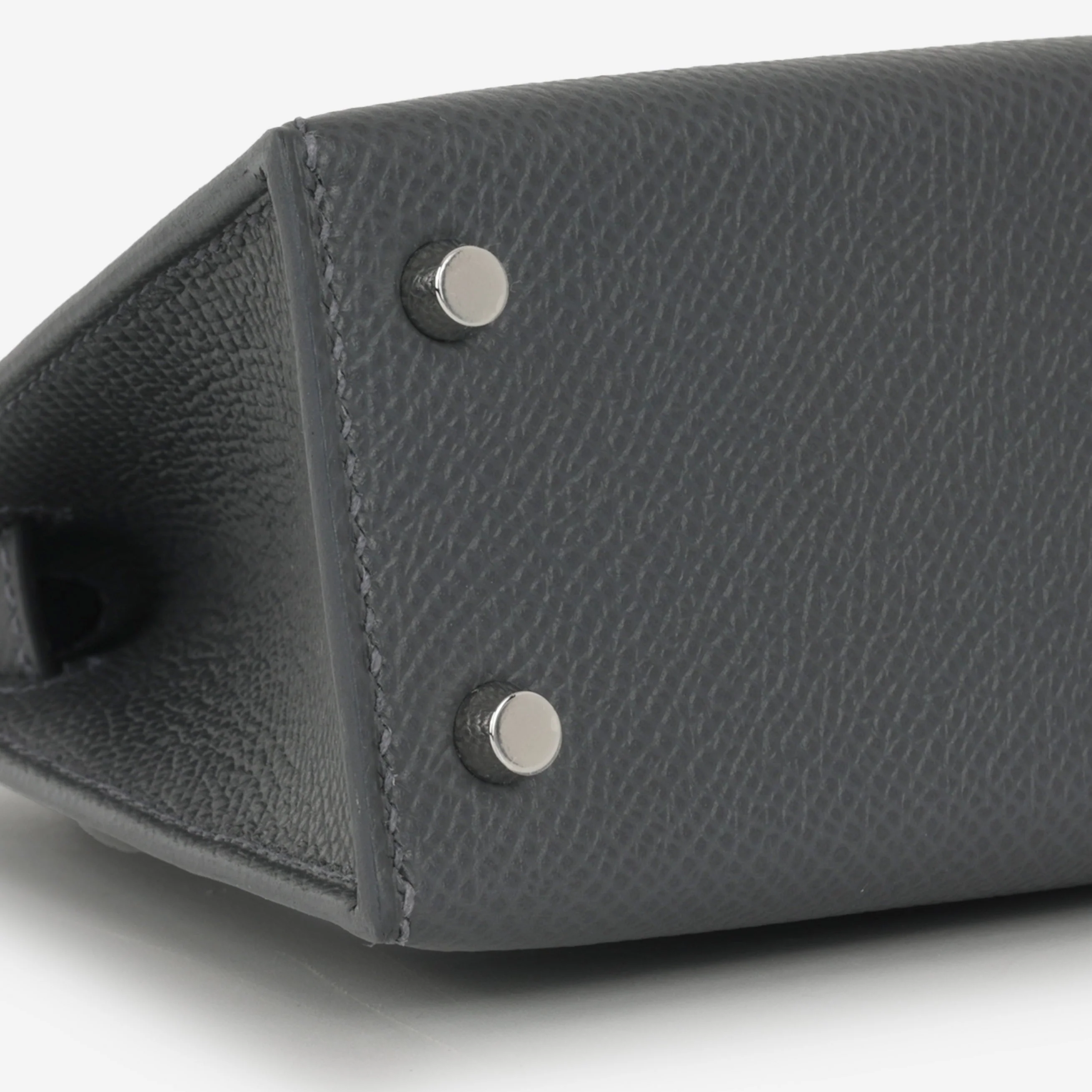Hermès Mini Kelly - Ardoise Epsom | Electrum Hardware - Image 4