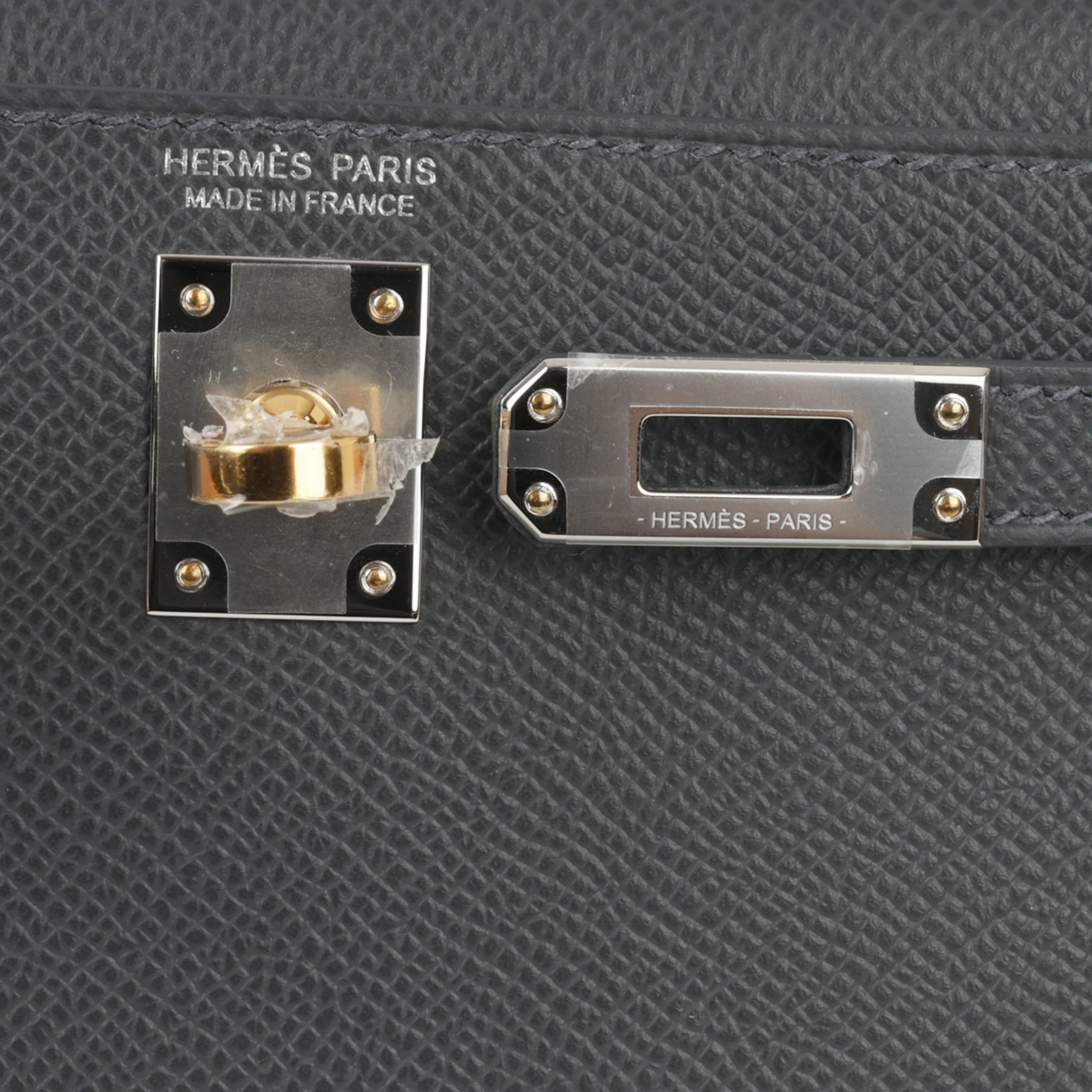 Hermès Mini Kelly - Ardoise Epsom | Electrum Hardware - Image 7