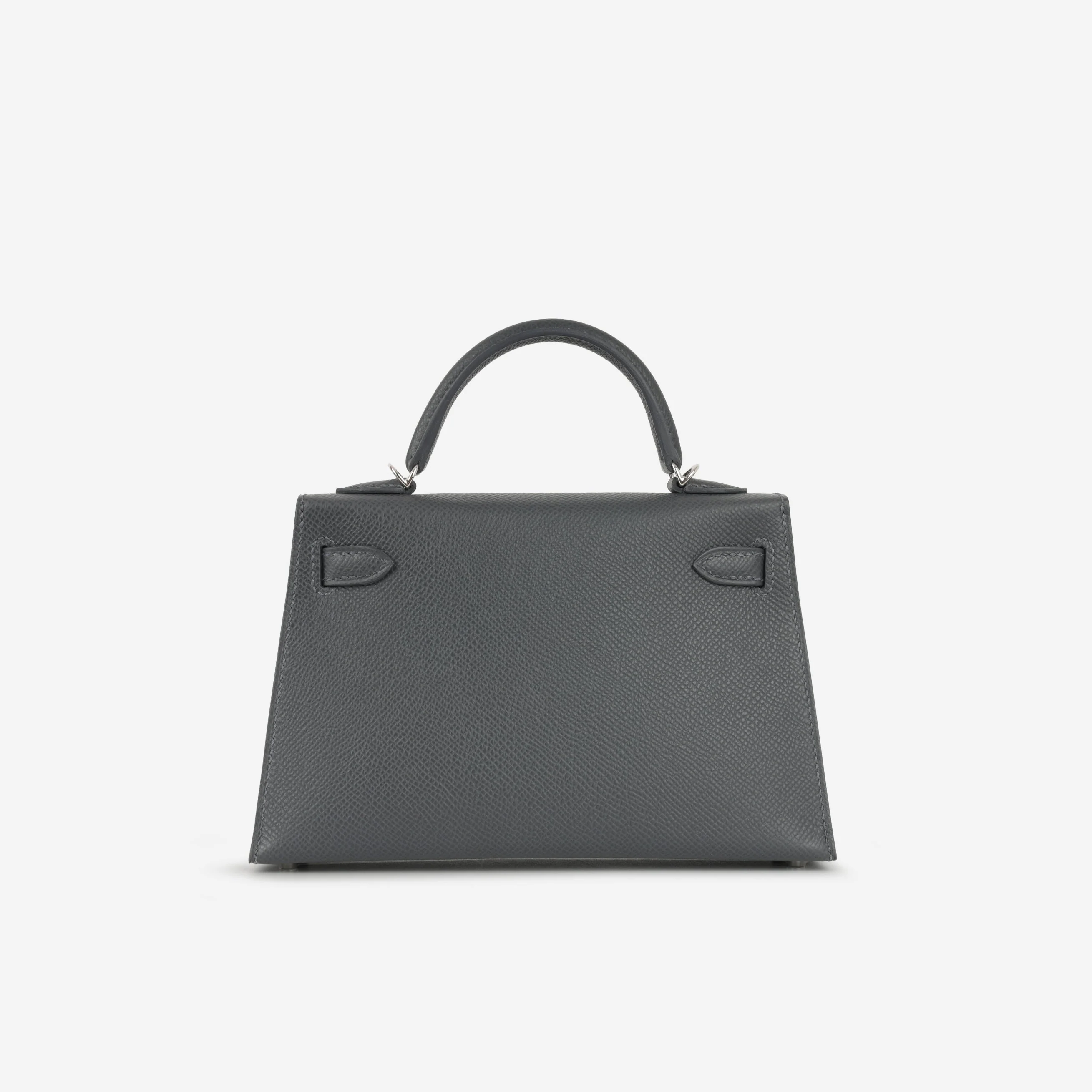Hermès Mini Kelly - Ardoise Epsom | Electrum Hardware - Image 9