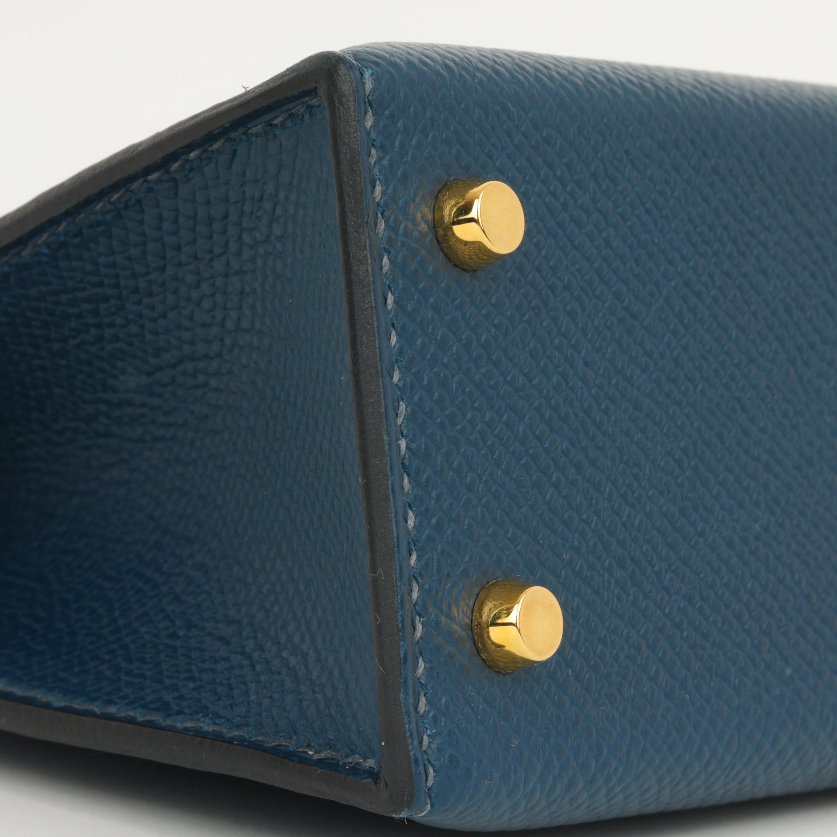 Hermès Mini Kelly - Bleu De Prusse Epsom | Gold Hardware - Image 5
