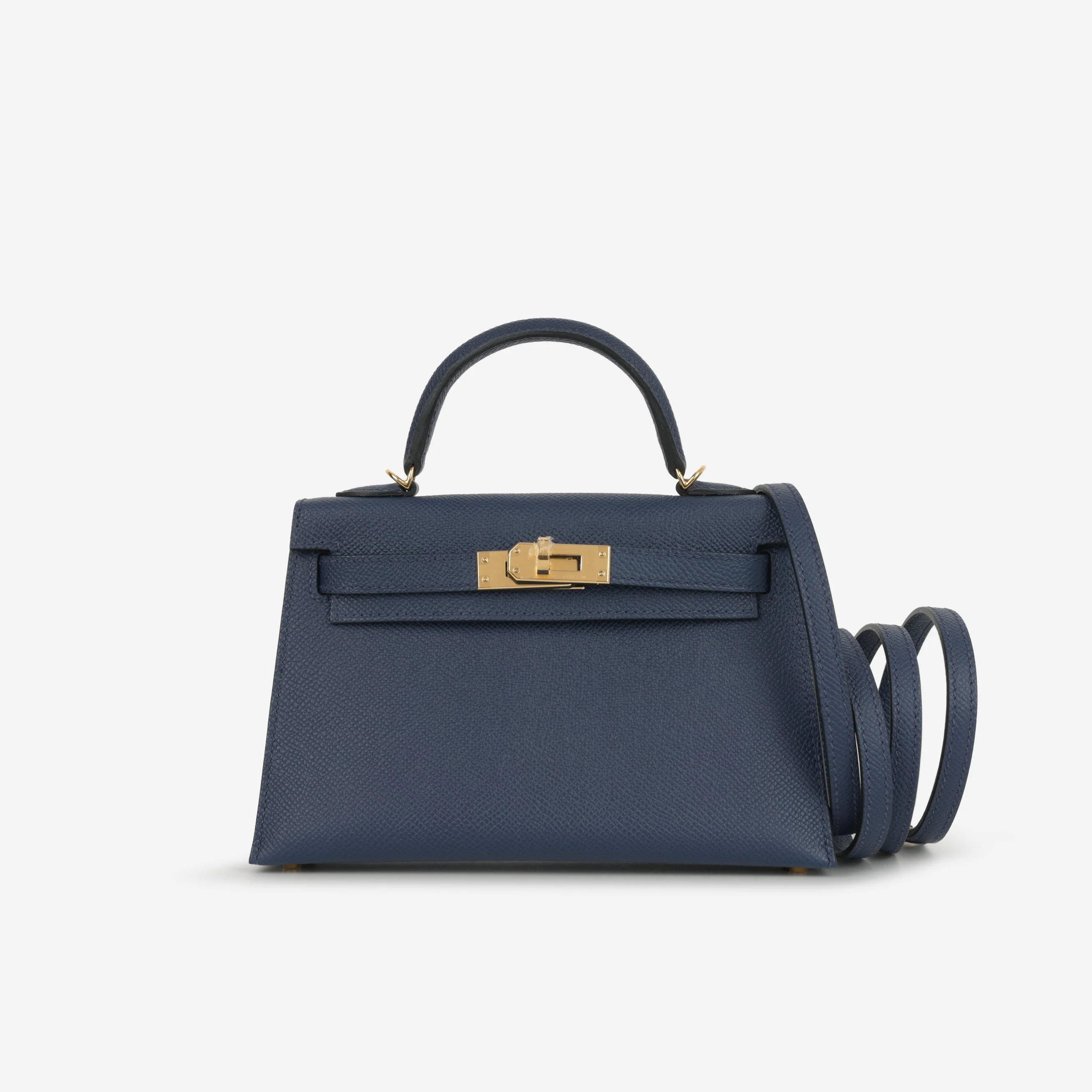 Hermès Mini Kelly - Bleu Navy Epsom | Gold Hardware - Image 2