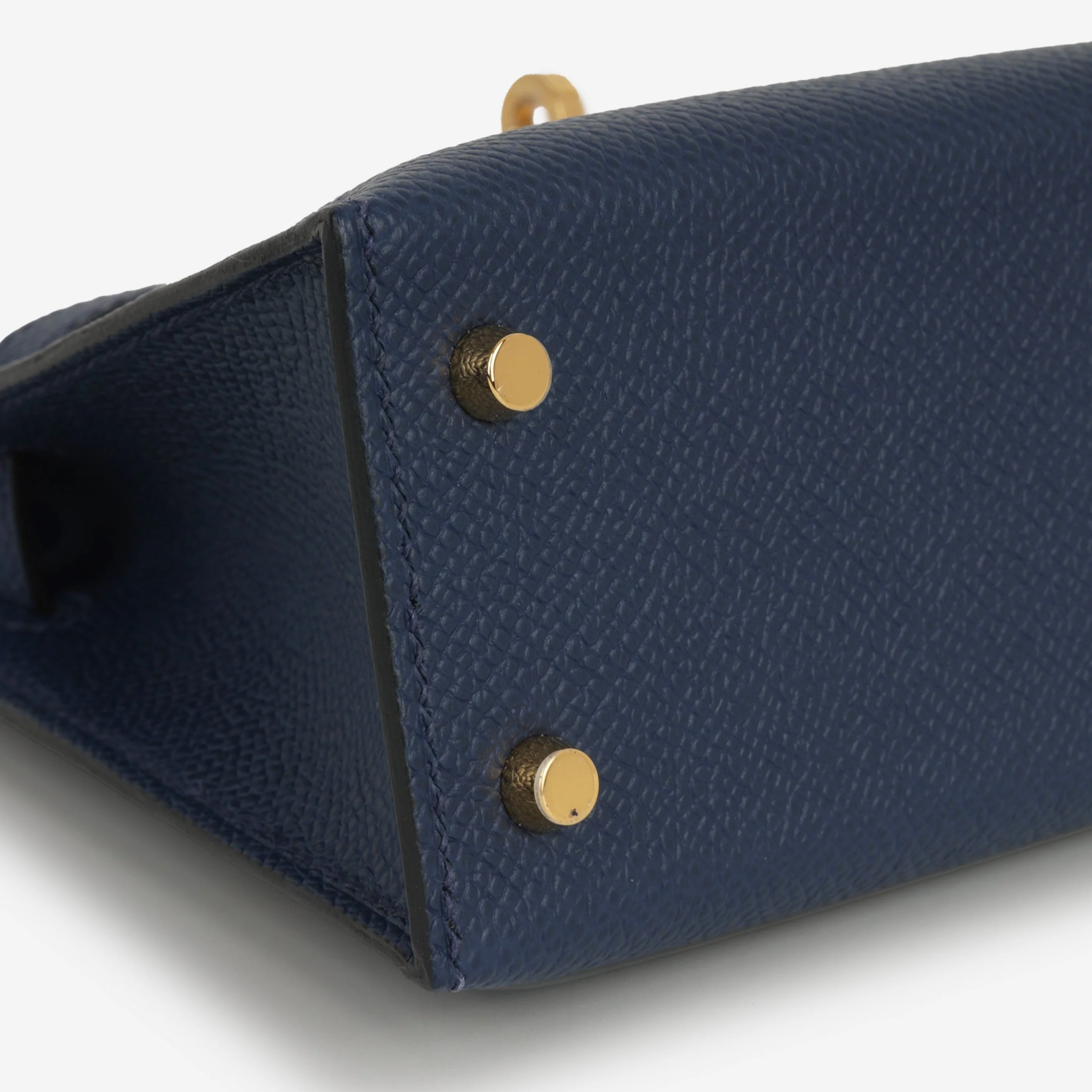 Hermès Mini Kelly - Bleu Navy Epsom | Gold Hardware - Image 6