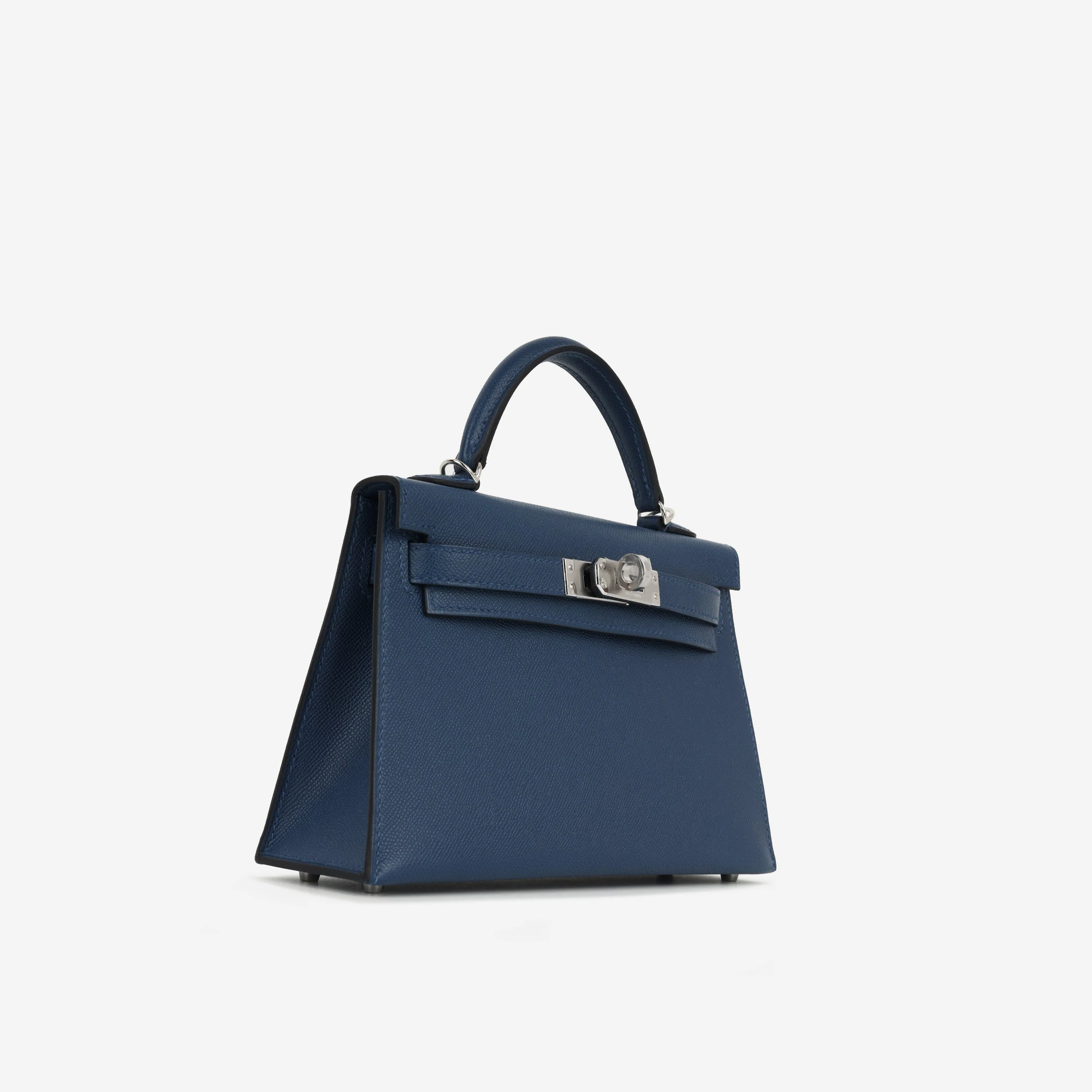 Hermès Mini Kelly - Bleu Tie Madame - Image 2