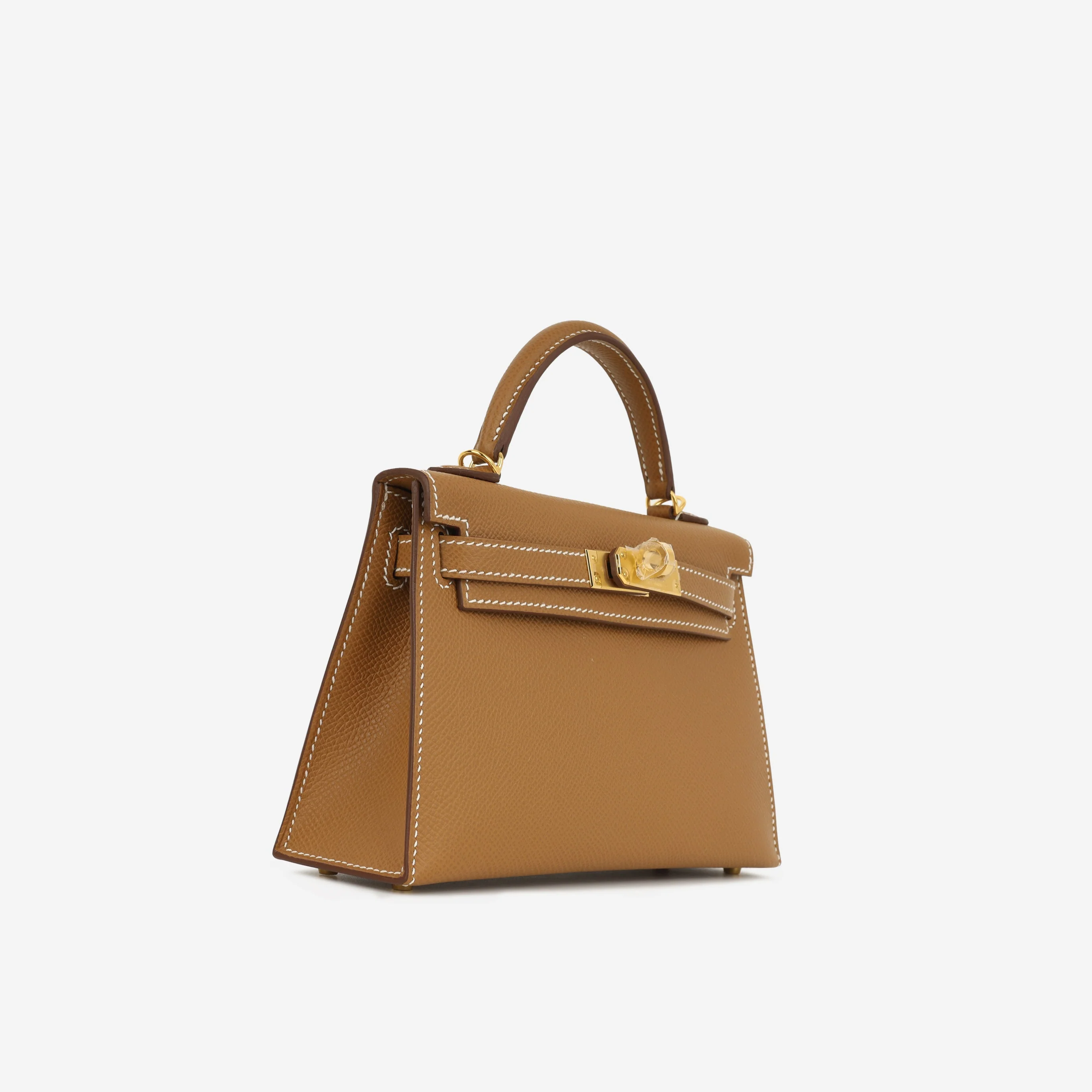 Hermès Mini Kelly - Gold Epsom | Gold Hardware - Image 2
