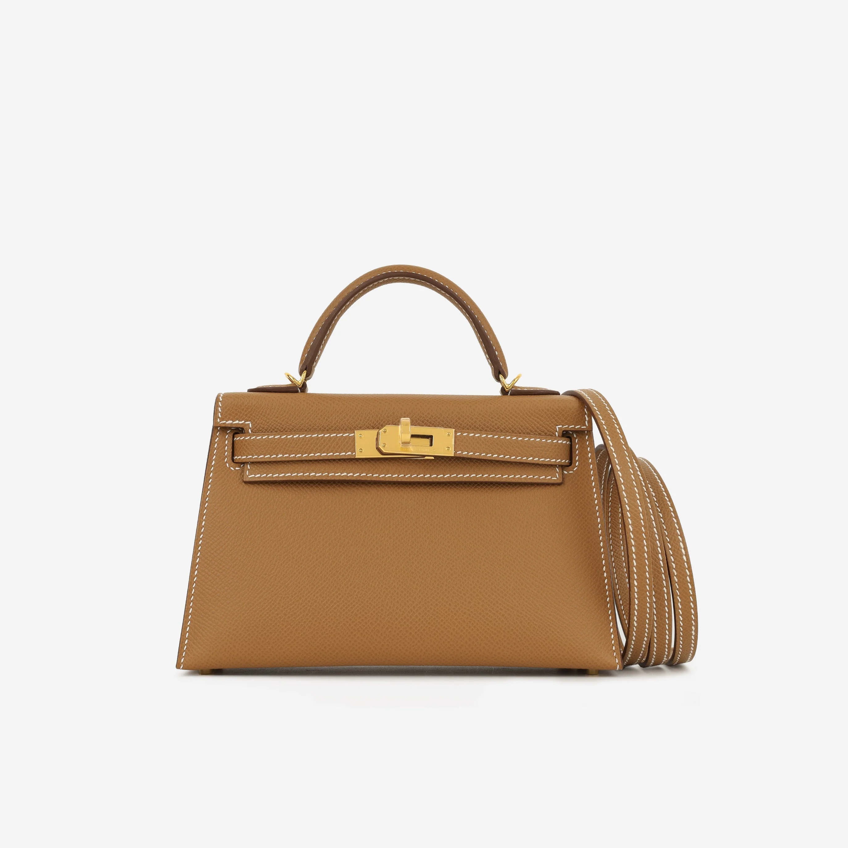 Hermès Mini Kelly - Gold Epsom | Gold Hardware - Image 5