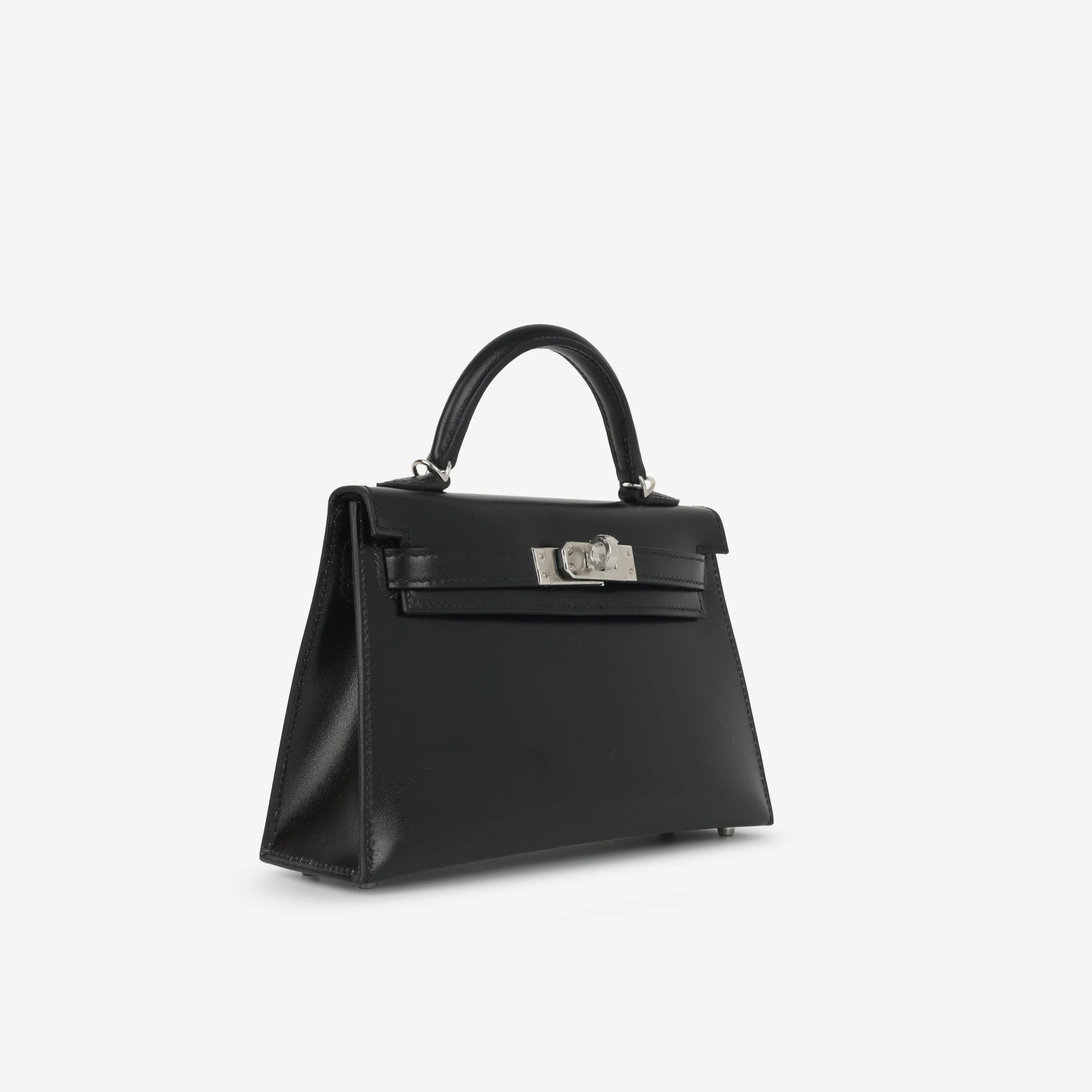 Hermès Mini Kelly - Noir Box Calf - Image 2