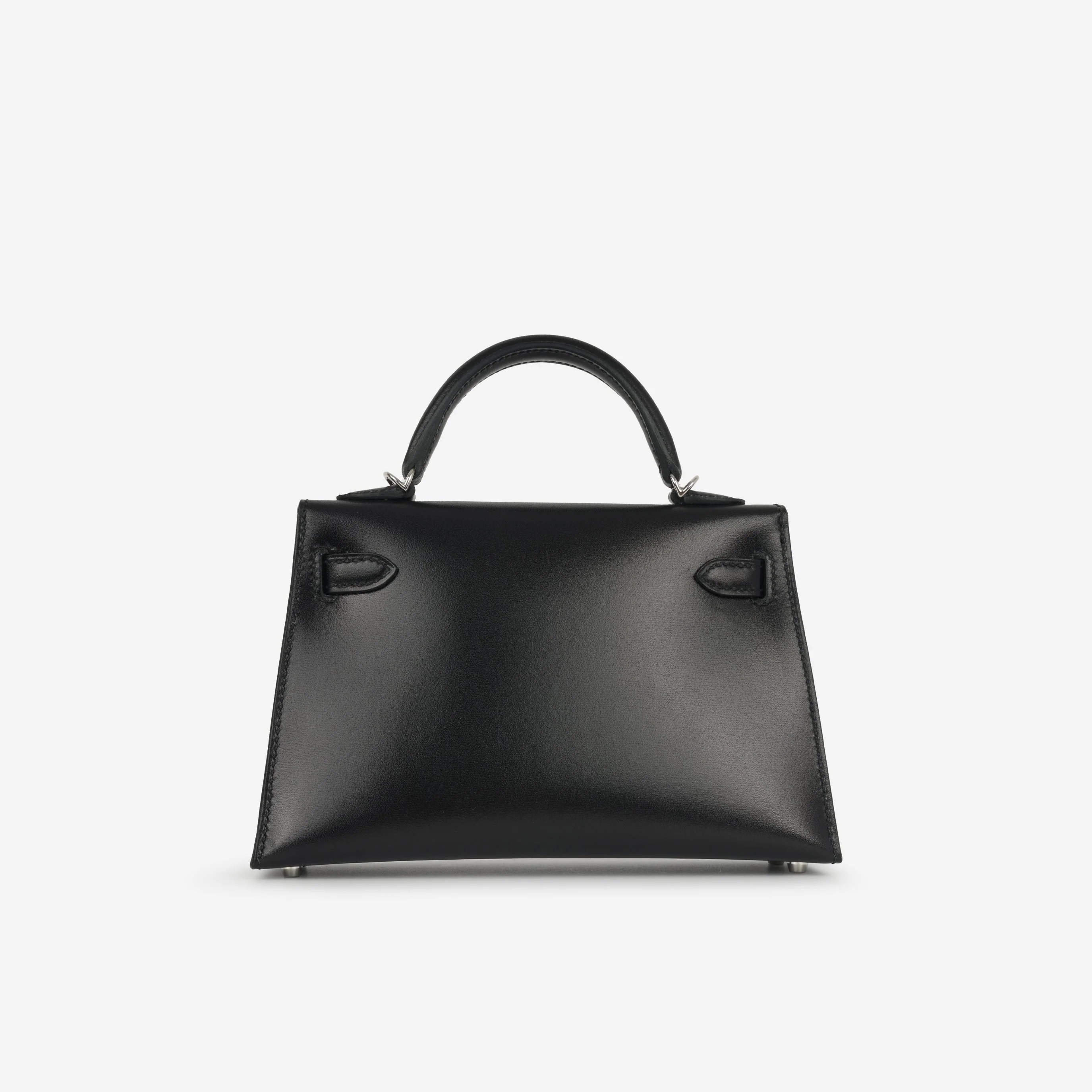 Hermès Mini Kelly - Noir Box Calf - Image 7
