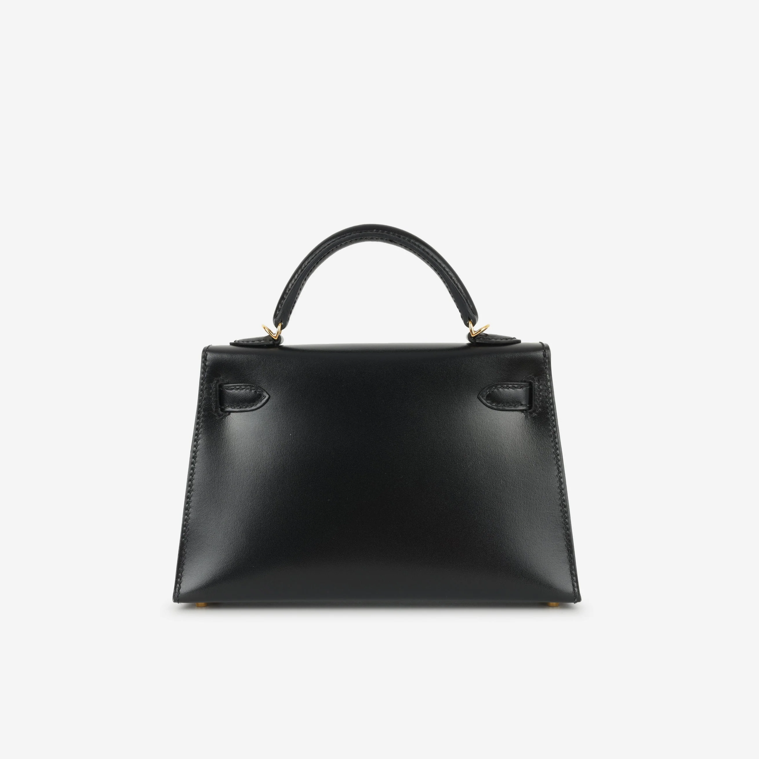 Hermès Mini Kelly - Noir Box Calf | Gold Hardware - Image 3
