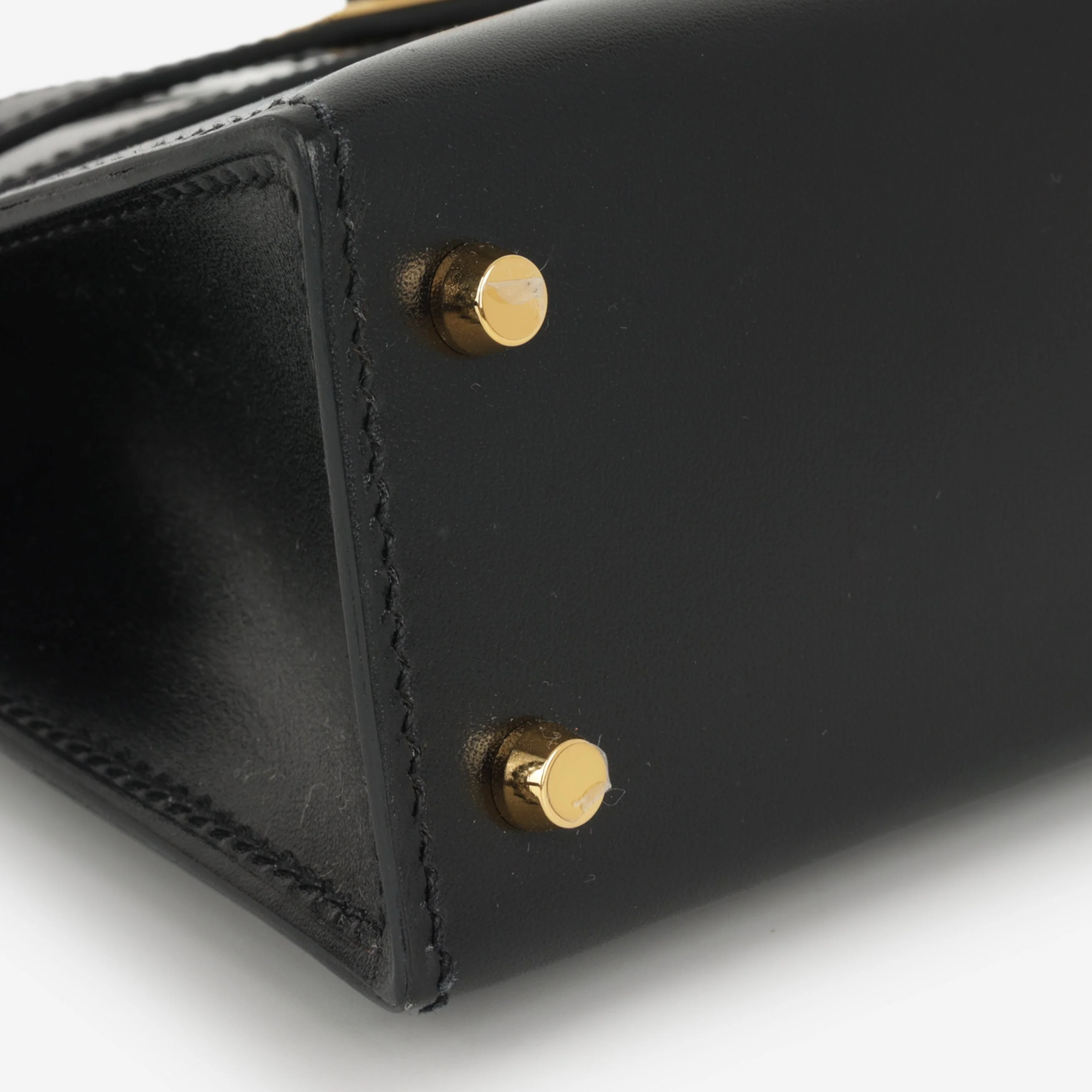 Hermès Mini Kelly - Noir Box Calf | Gold Hardware - Image 5