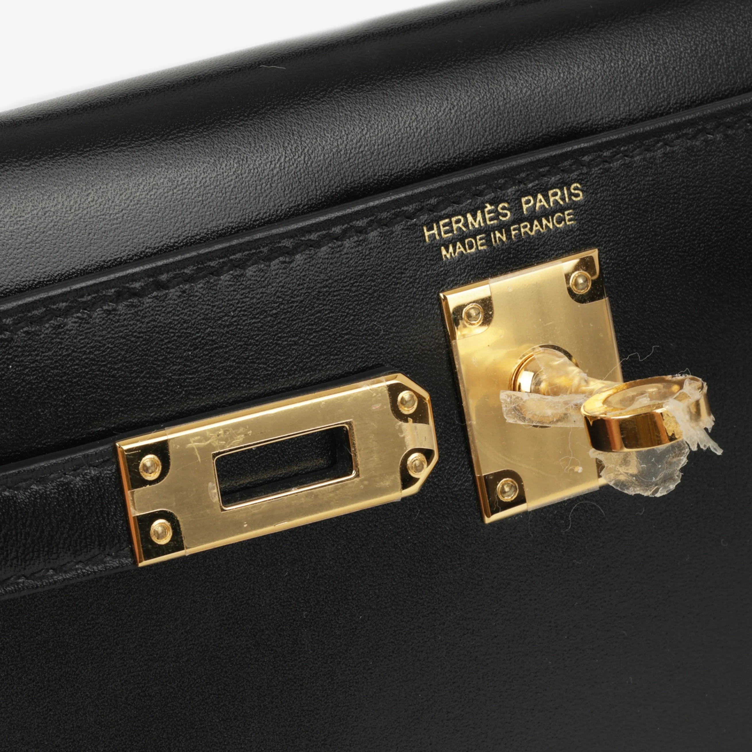 Hermès Mini Kelly - Noir Box Calf | Gold Hardware - Image 7