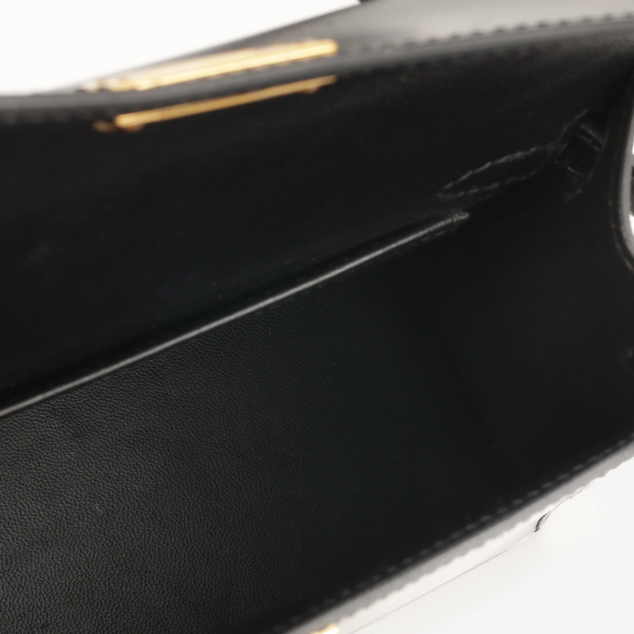 Hermès Mini Kelly - Noir Box Calf | Gold Hardware - Image 9
