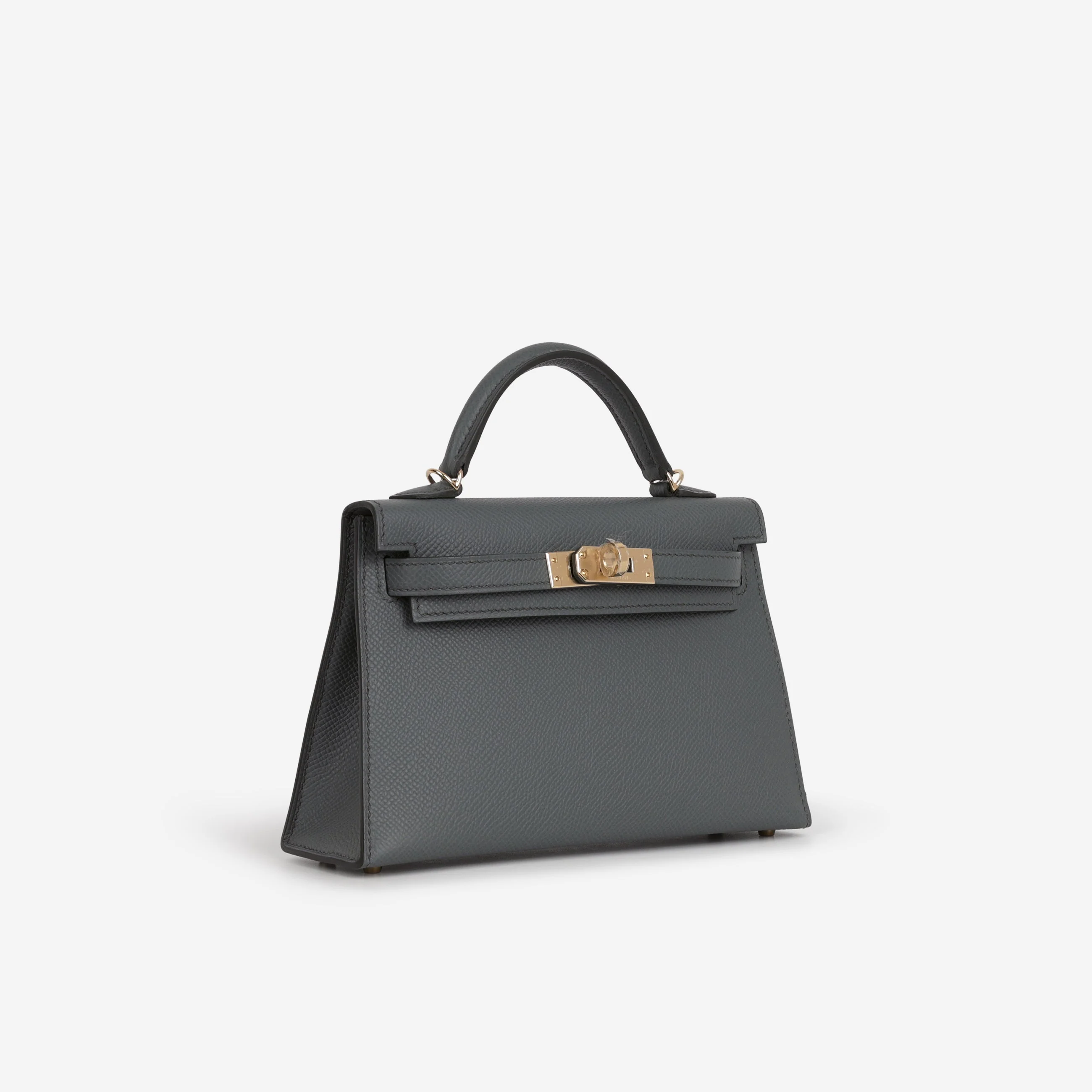 Hermès Mini Kelly - Vert Amande Epsom | Permabrass Hardware - Image 3
