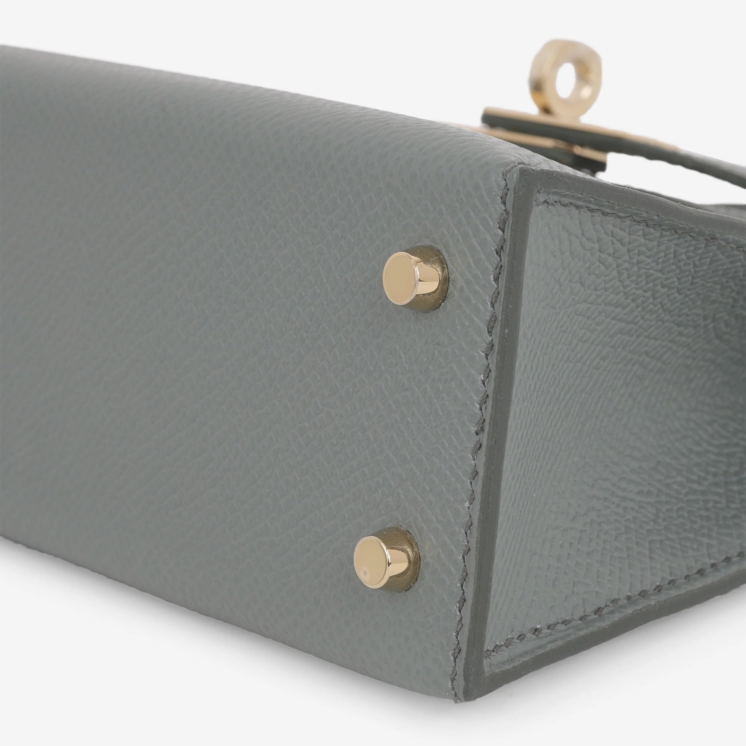 Hermès Mini Kelly - Vert Amande Epsom | Permabrass Hardware - Image 6