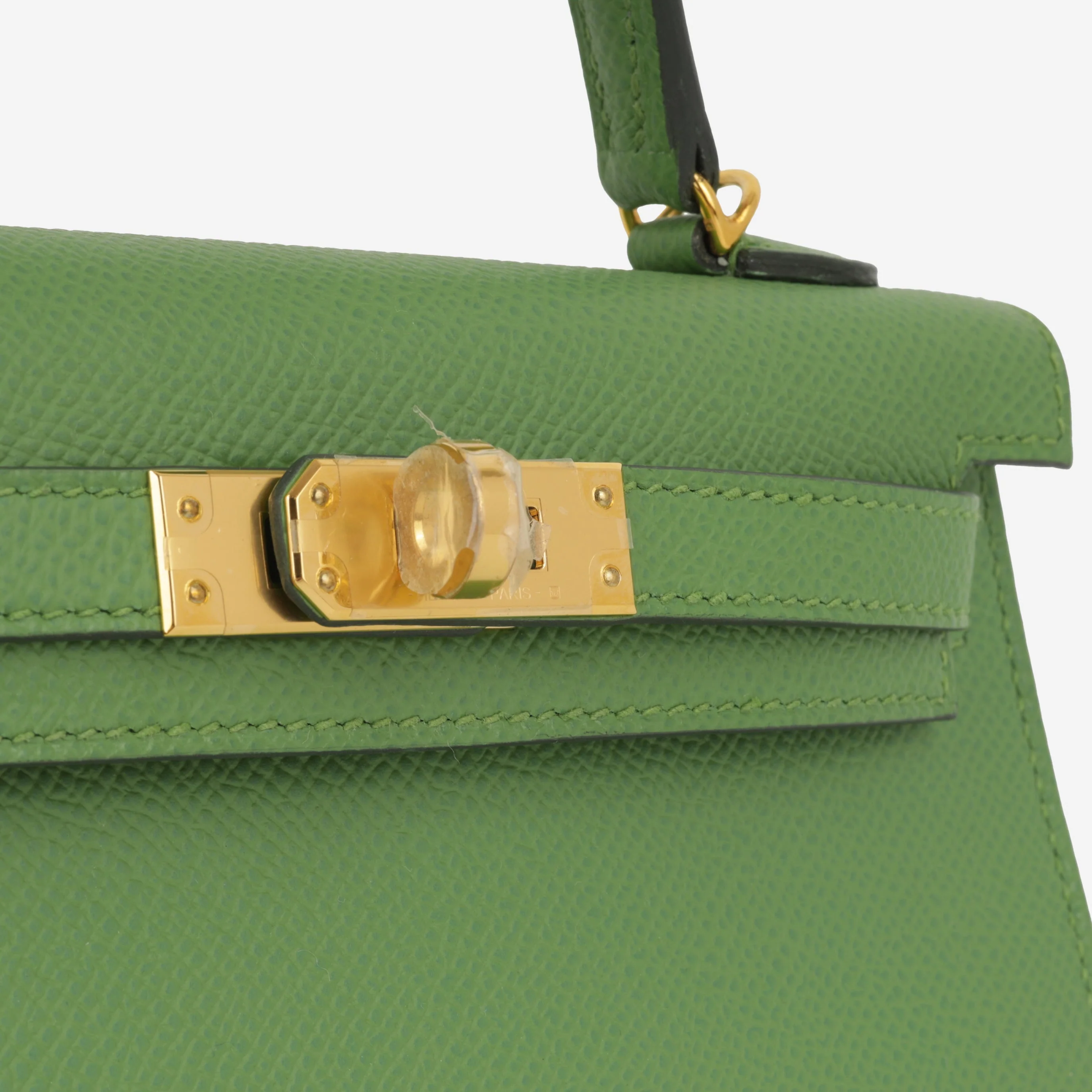 Hermès Mini Kelly - Vert Yucca Epsom | Gold Hardware - Image 11