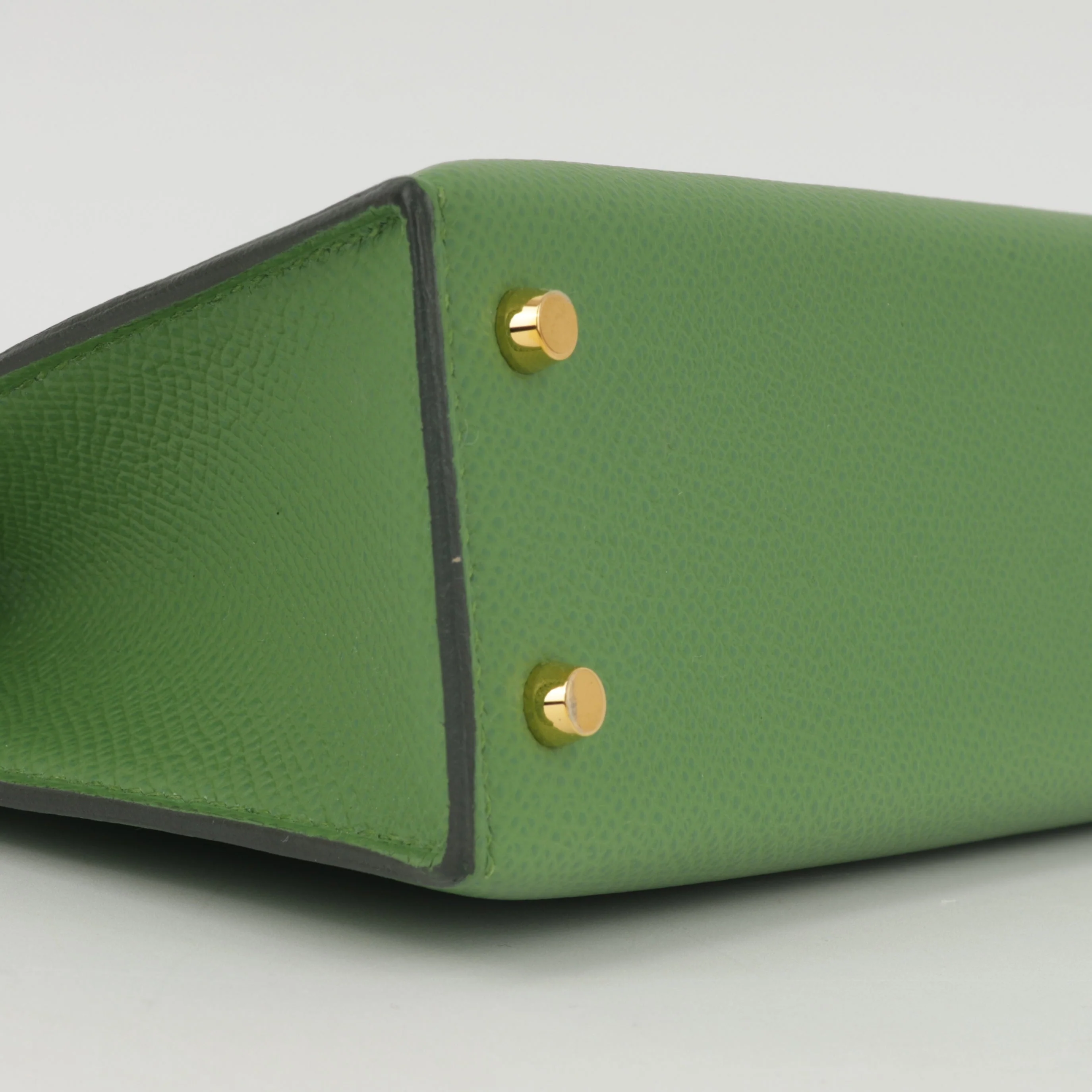 Hermès Mini Kelly - Vert Yucca Epsom | Gold Hardware - Image 6