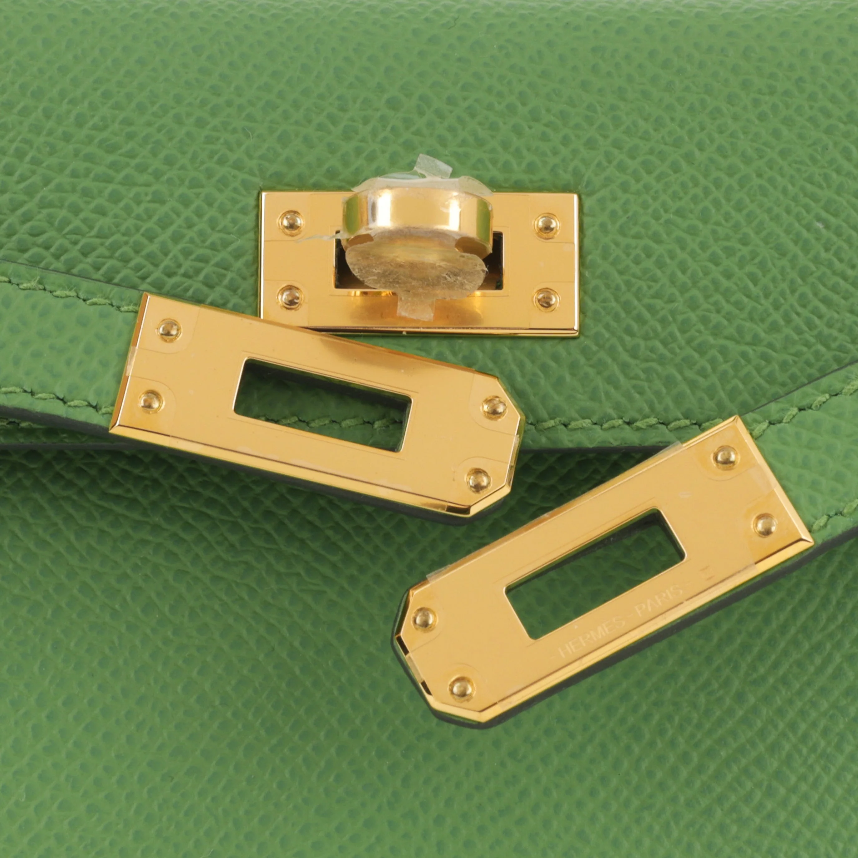 Hermès Mini Kelly - Vert Yucca Epsom | Gold Hardware - Image 7