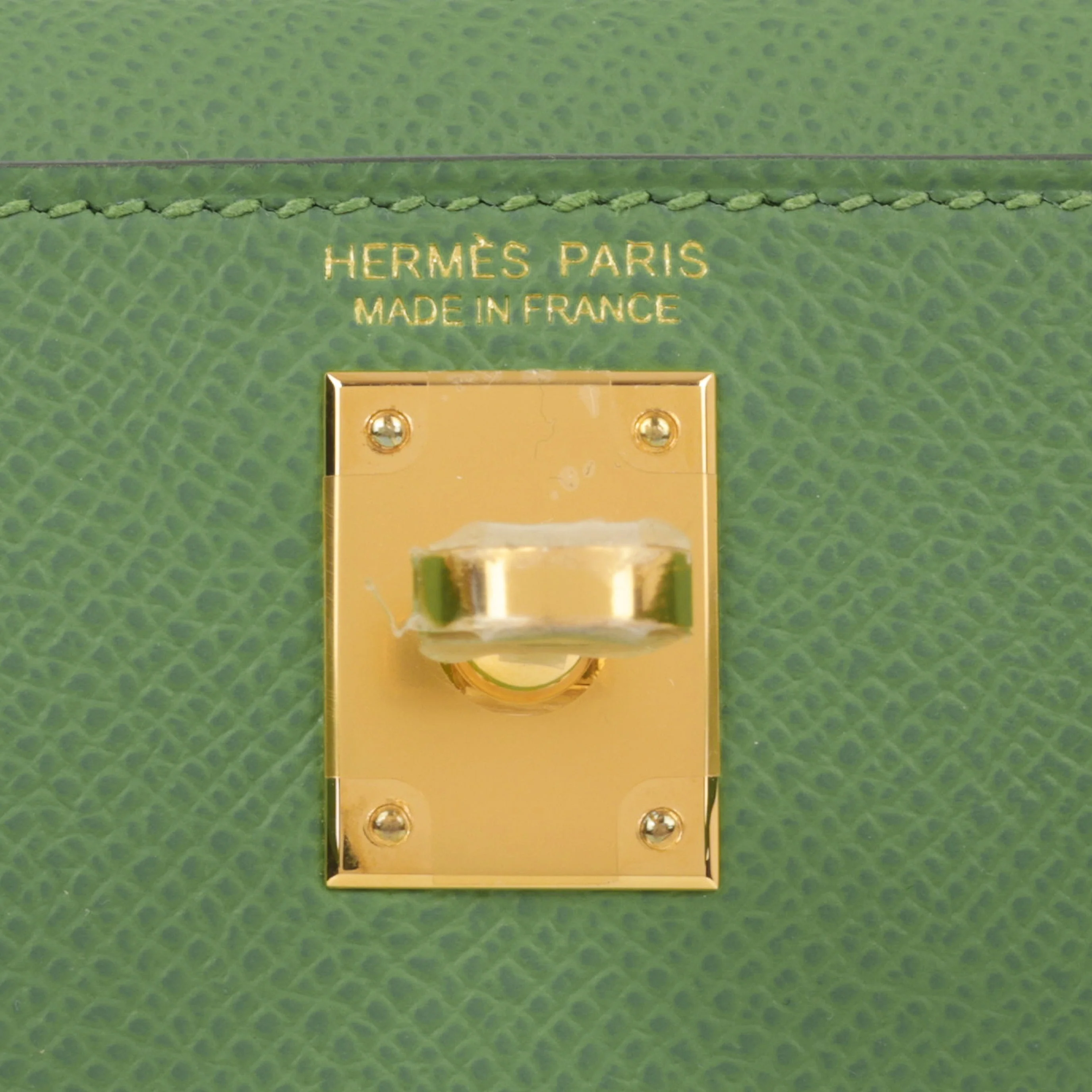 Hermès Mini Kelly - Vert Yucca Epsom | Gold Hardware - Image 8