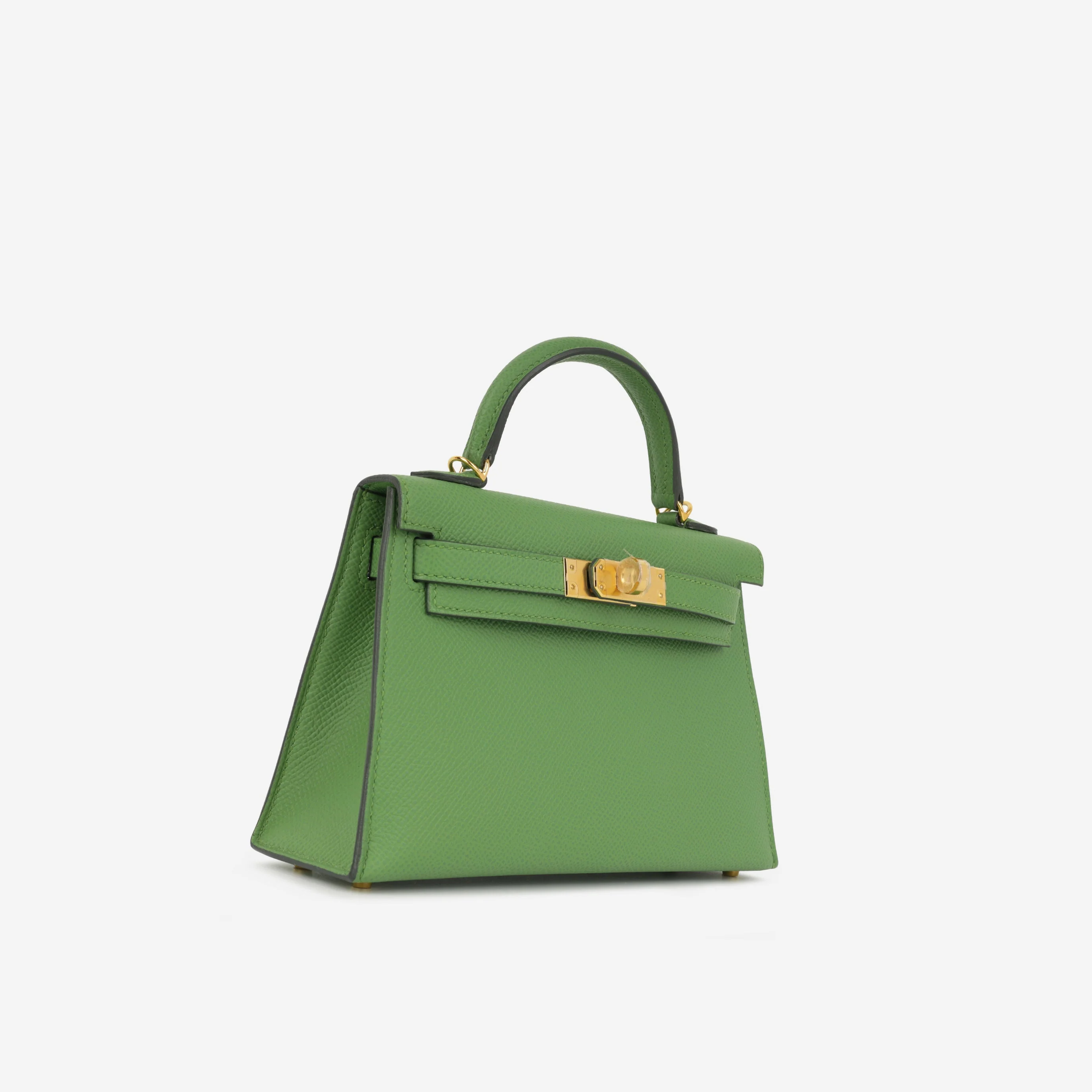 Hermès Mini Kelly - Vert Yucca Epsom | Gold Hardware - Image 2