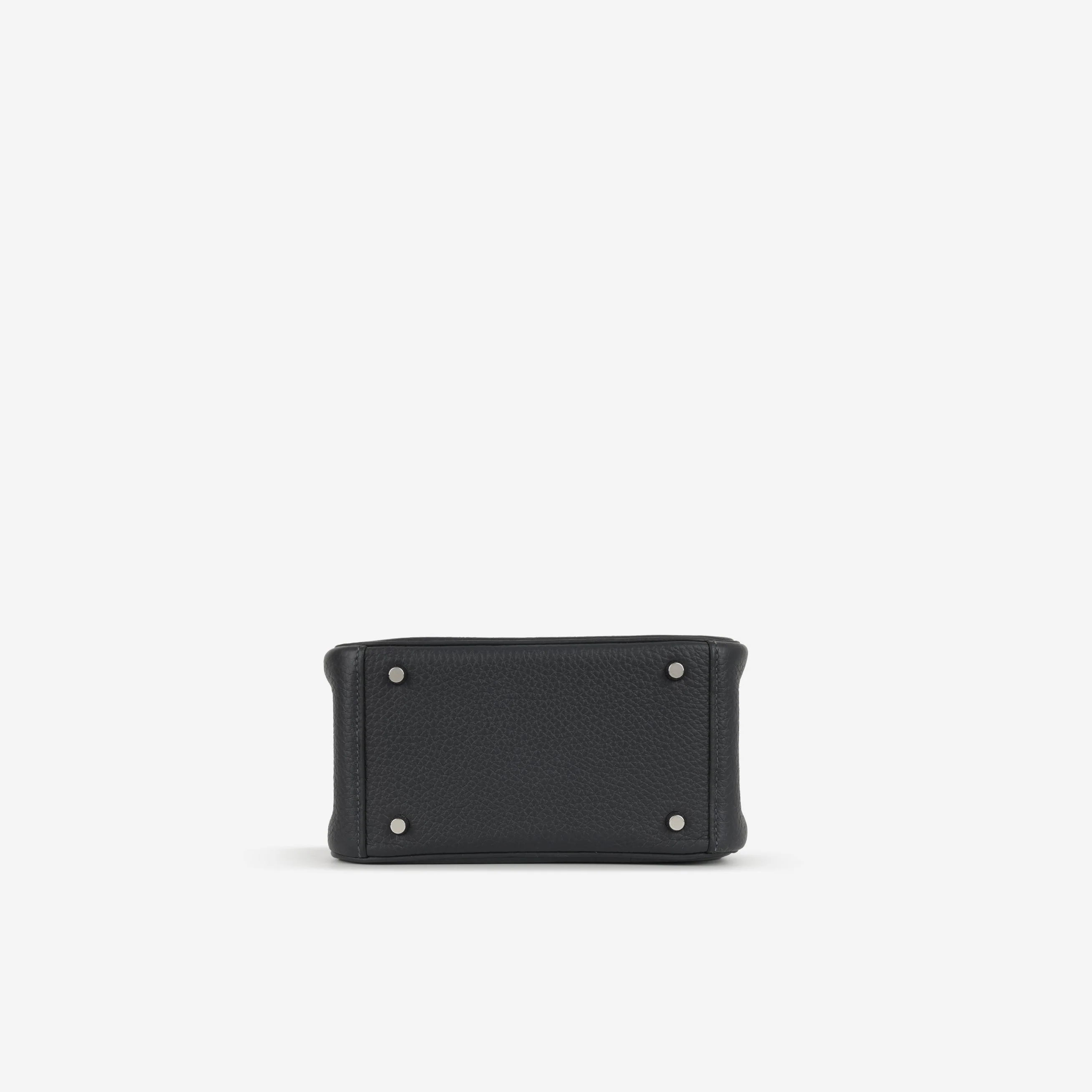 Hermès Mini Lindy - Caban Clemence | Palladium Hardware - Image 4