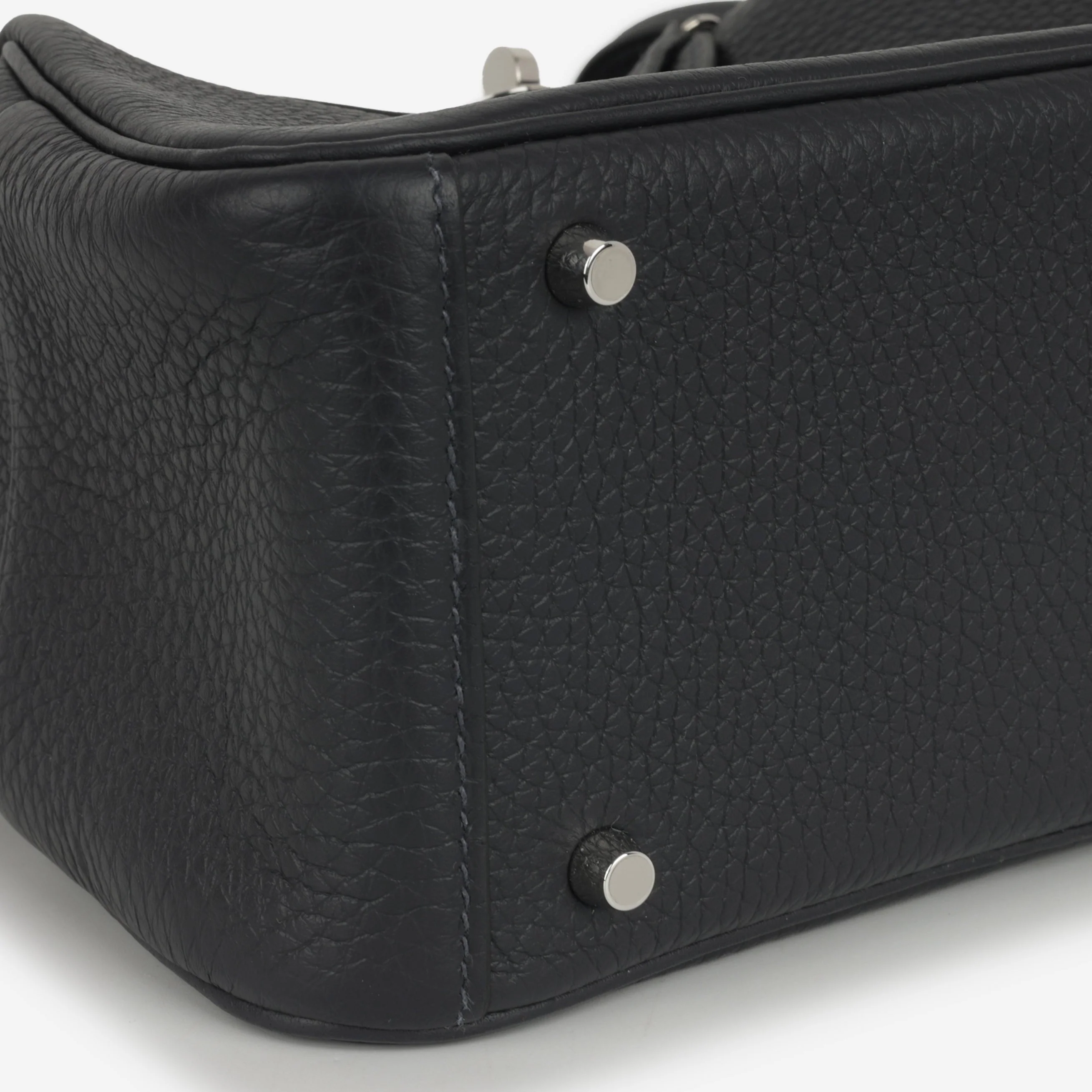 Hermès Mini Lindy - Caban Clemence | Palladium Hardware - Image 5