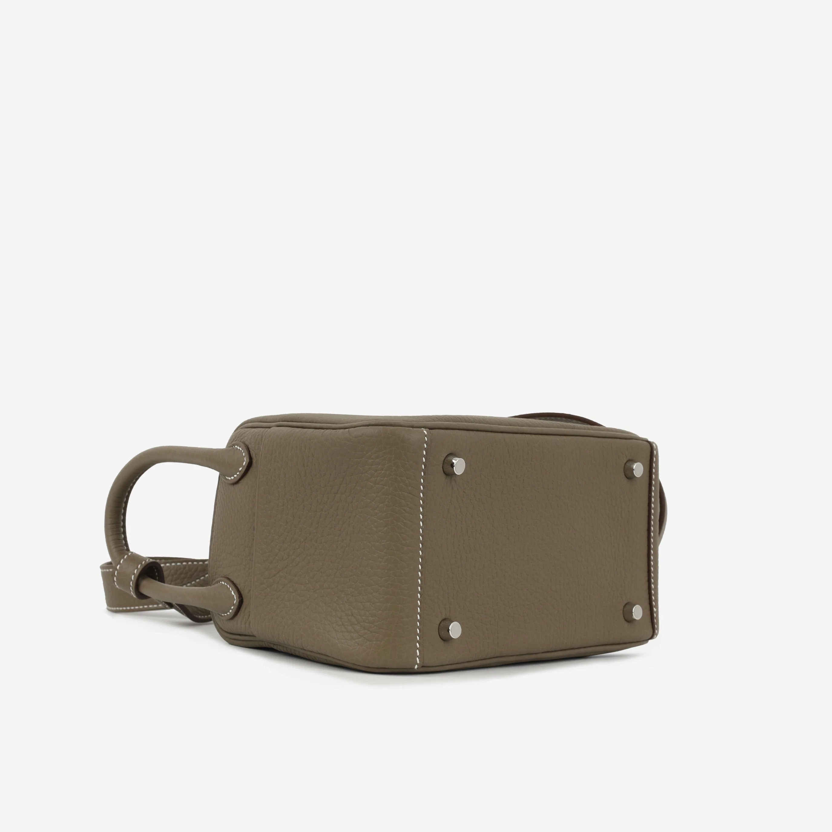 Hermès Mini Lindy - Etoupe (NWT) - Image 8