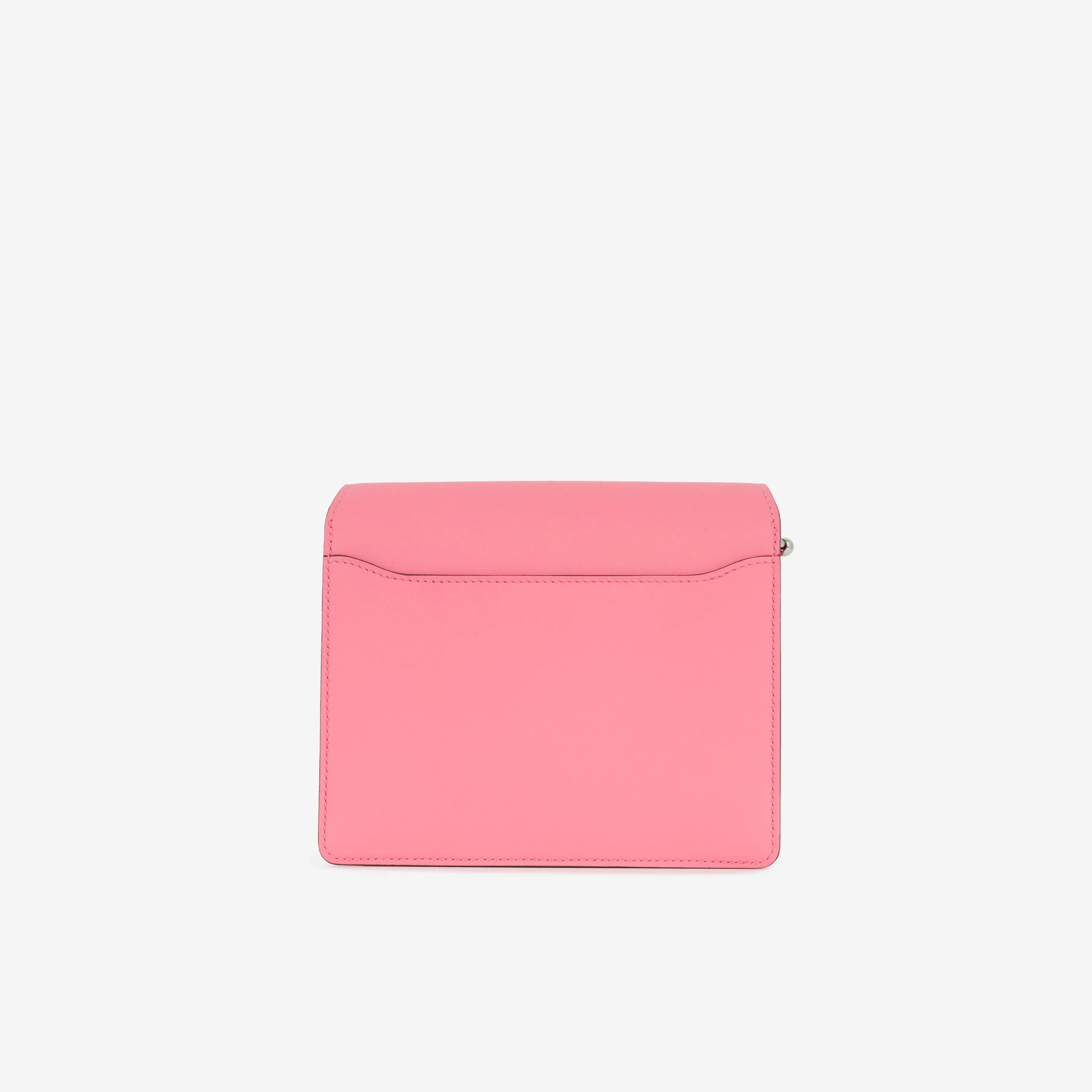Hermès Mini Roulis - Rose Azalee Swift | Palladium Hardware - Image 4