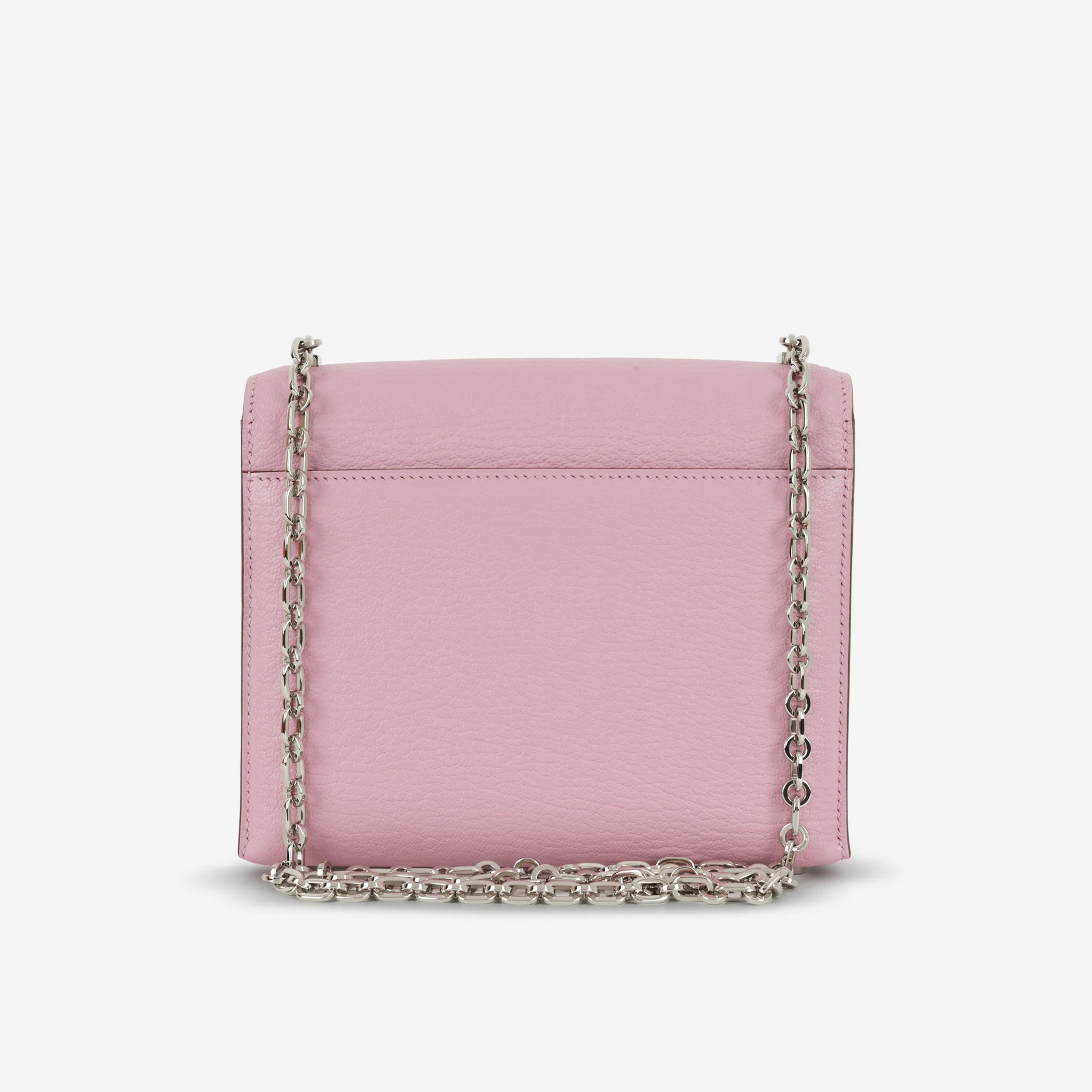 Hermès Mini Verrou Chaine - Mauve Sylvestre Chevre | Palladium Hardware - Image 3