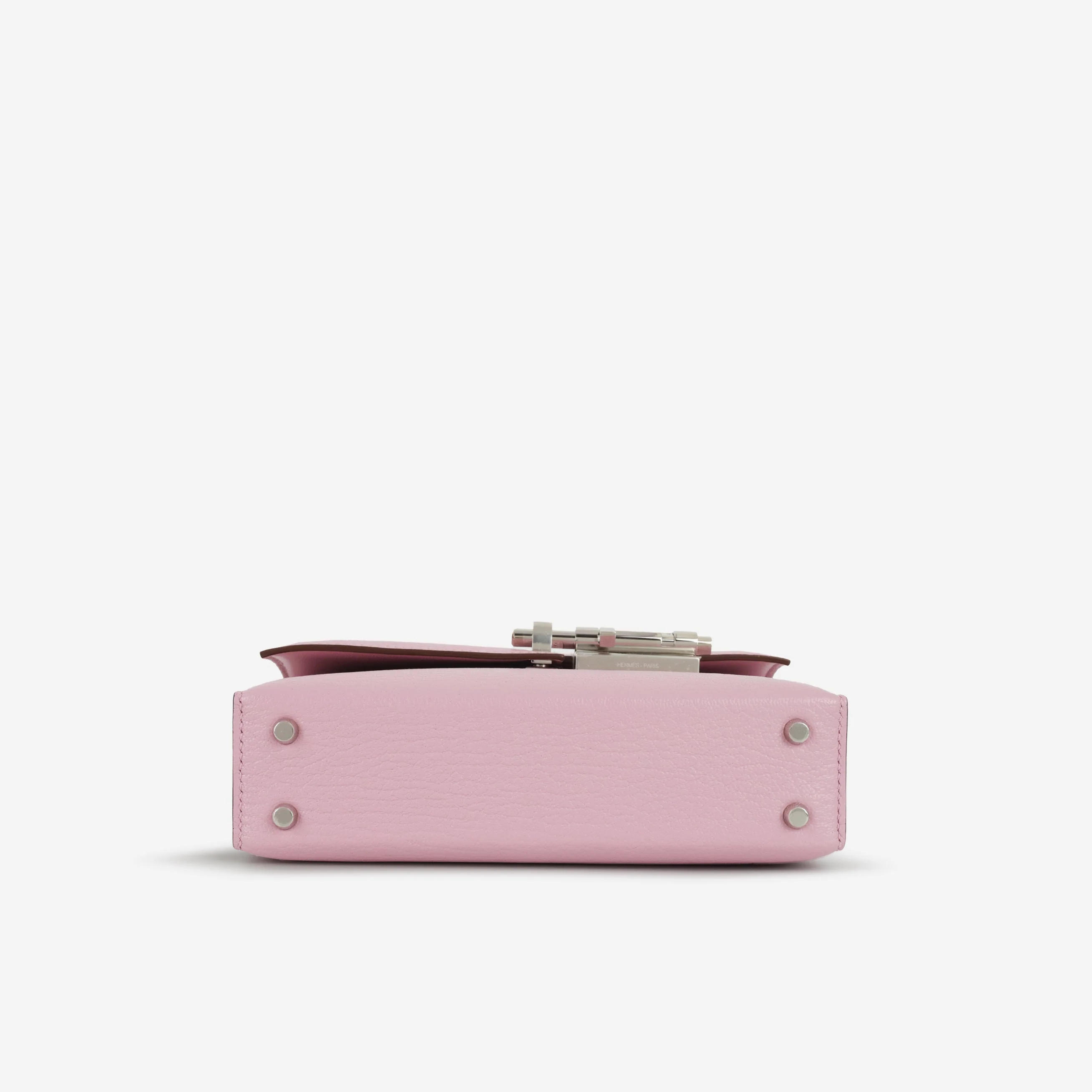 Hermès Mini Verrou Chaine - Mauve Sylvestre Chevre | Palladium Hardware - Image 4