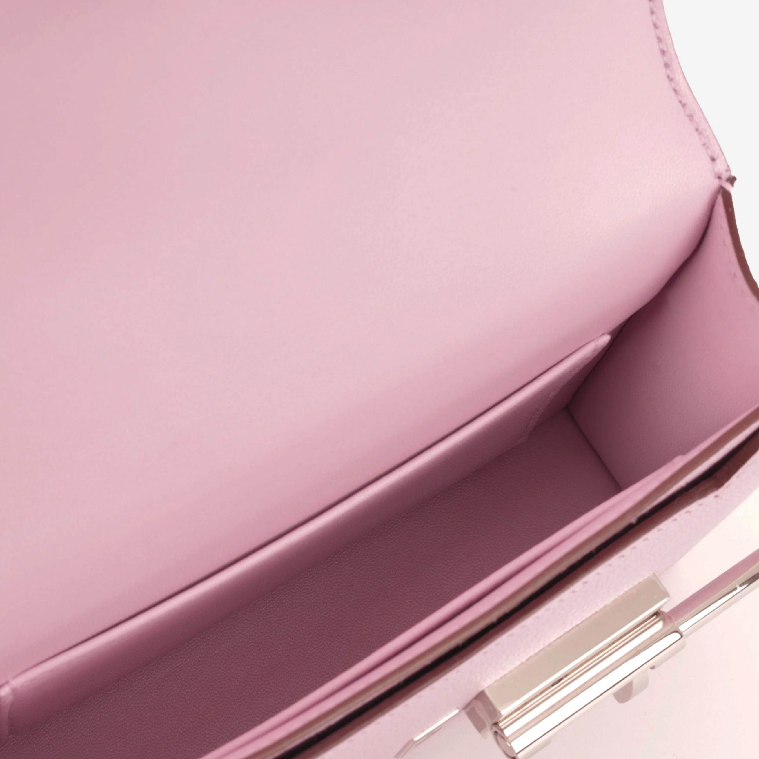 Hermès Mini Verrou Chaine - Mauve Sylvestre Chevre | Palladium Hardware - Image 5