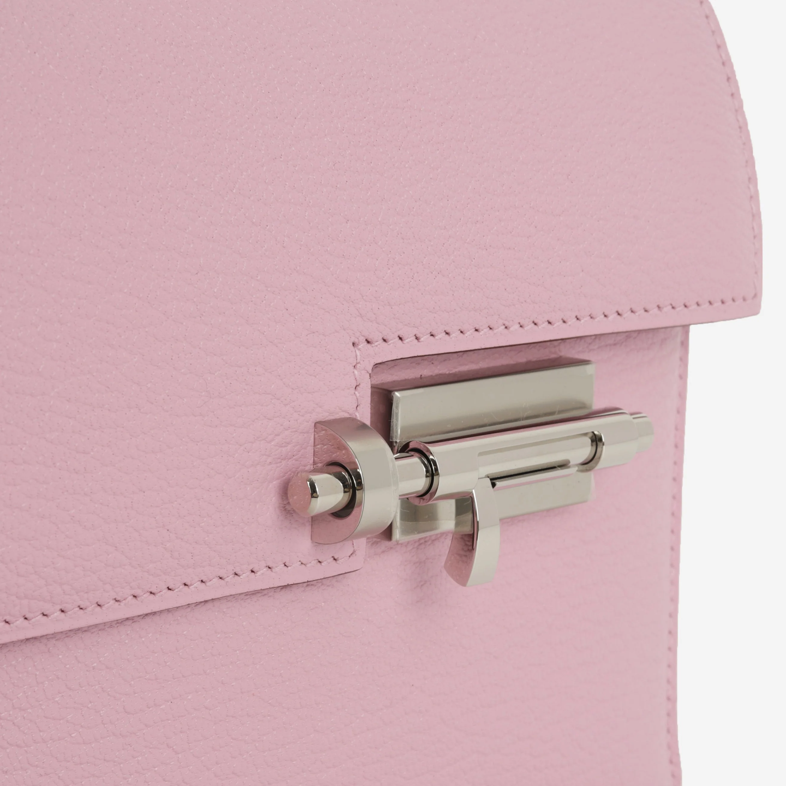 Hermès Mini Verrou Chaine - Mauve Sylvestre Chevre | Palladium Hardware - Image 7