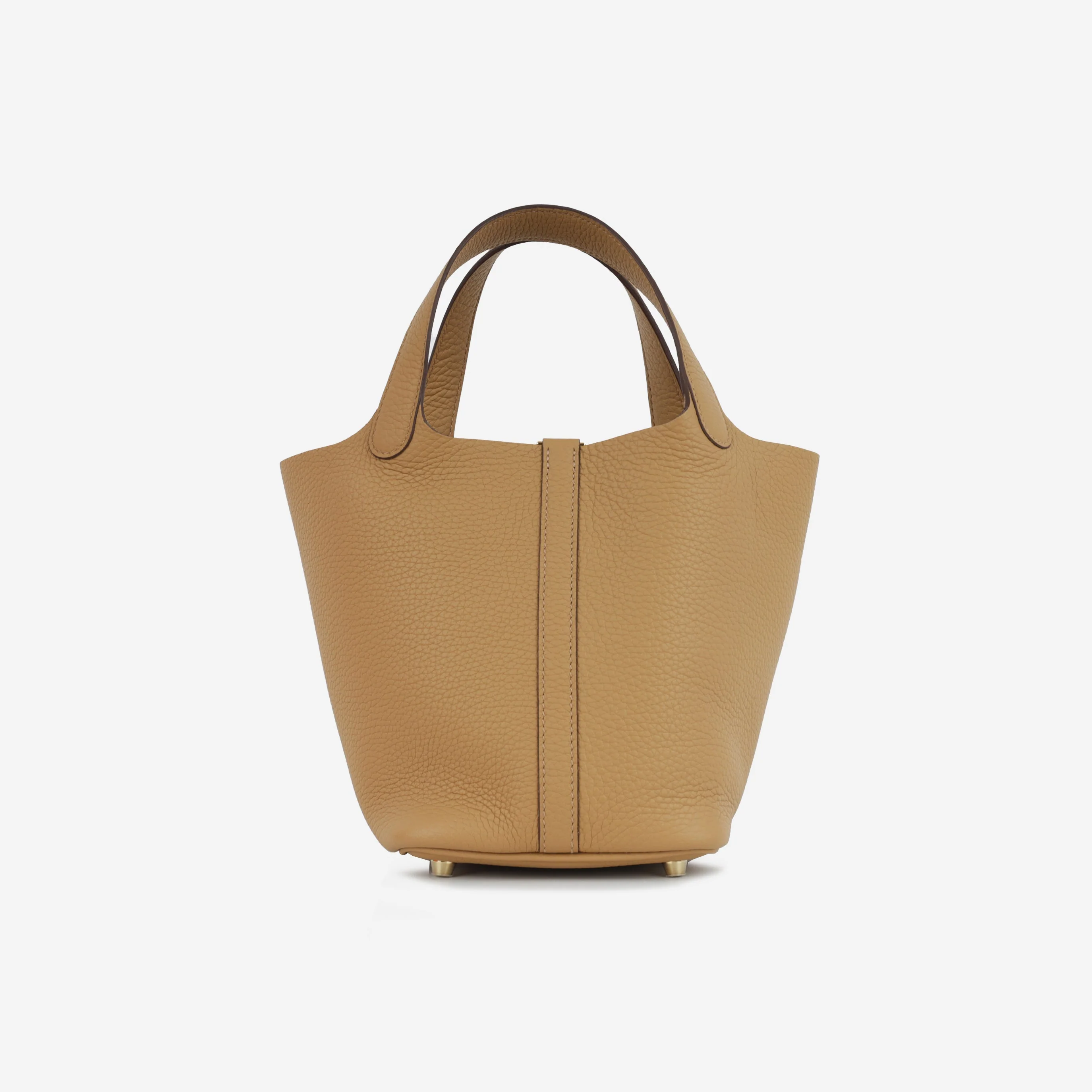 Hermès Picotin 18 - Biscuit Clemence | Gold Hardware - Image 3