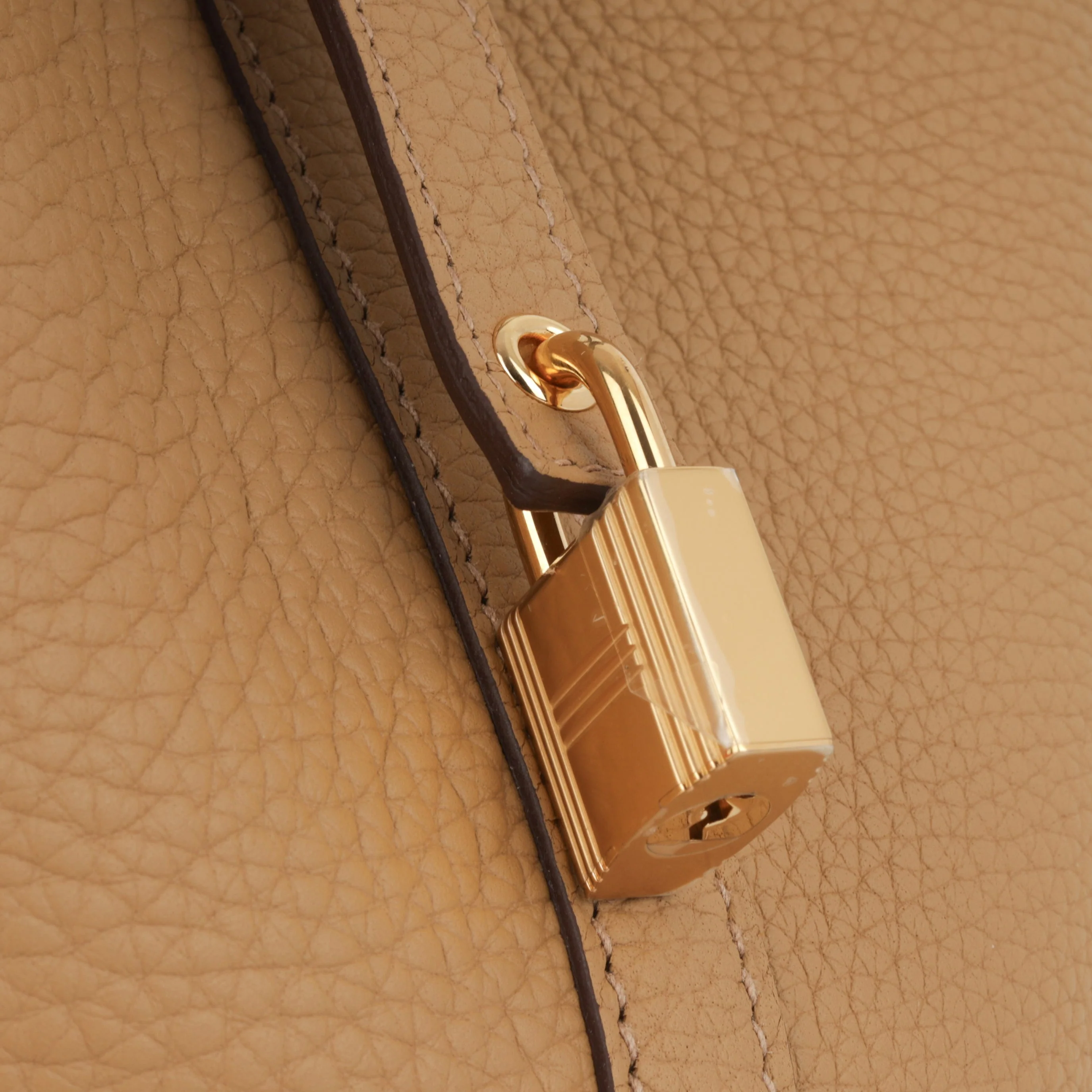 Hermès Picotin 18 - Biscuit Clemence | Gold Hardware - Image 5