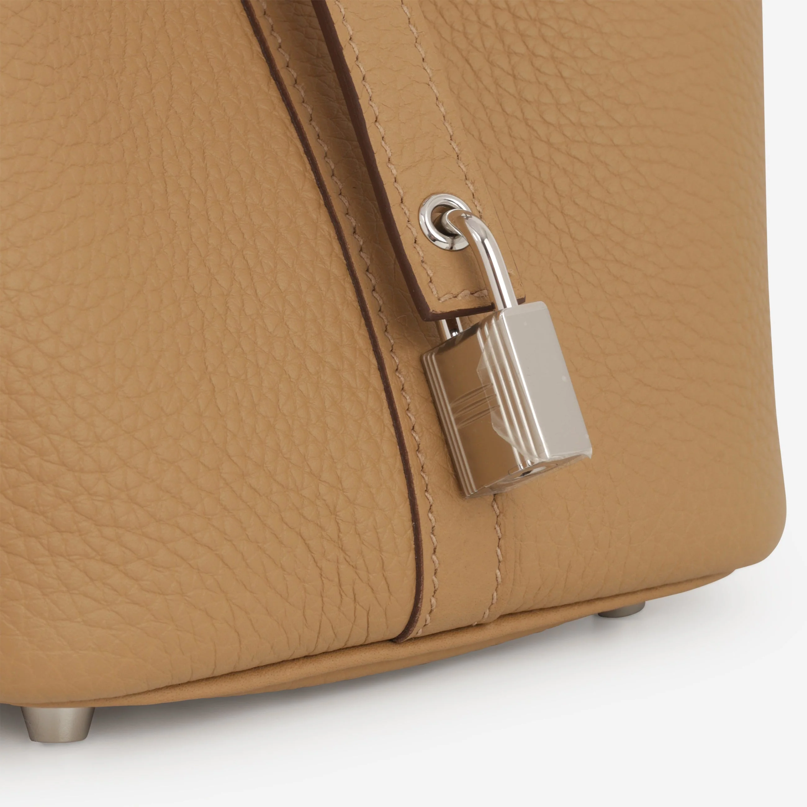 Hermès Picotin 18 - Biscuit Clemence | Palladium Hardware - Image 8
