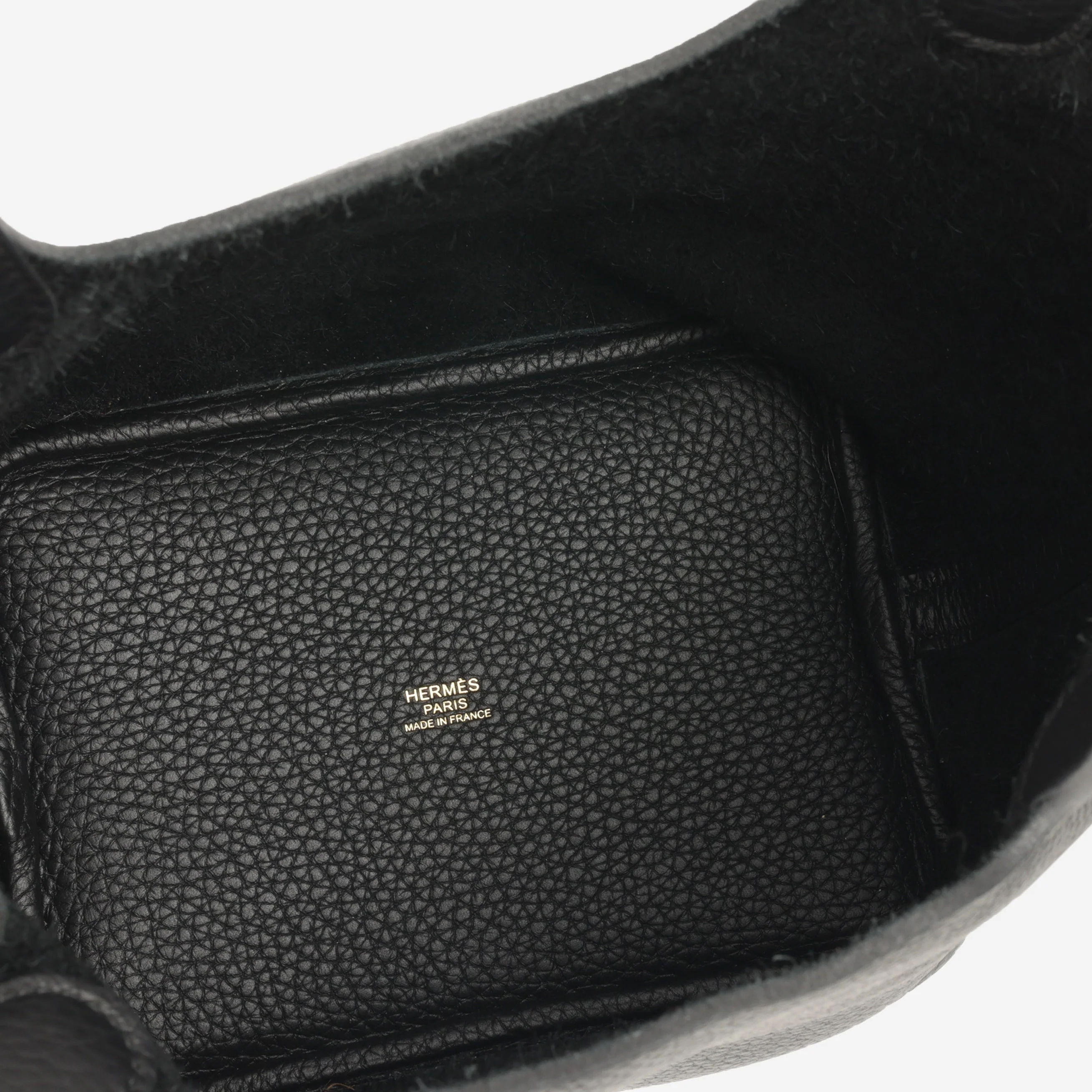 Hermès Picotin 18 - Black Clemence | Gold Hardware - Image 7