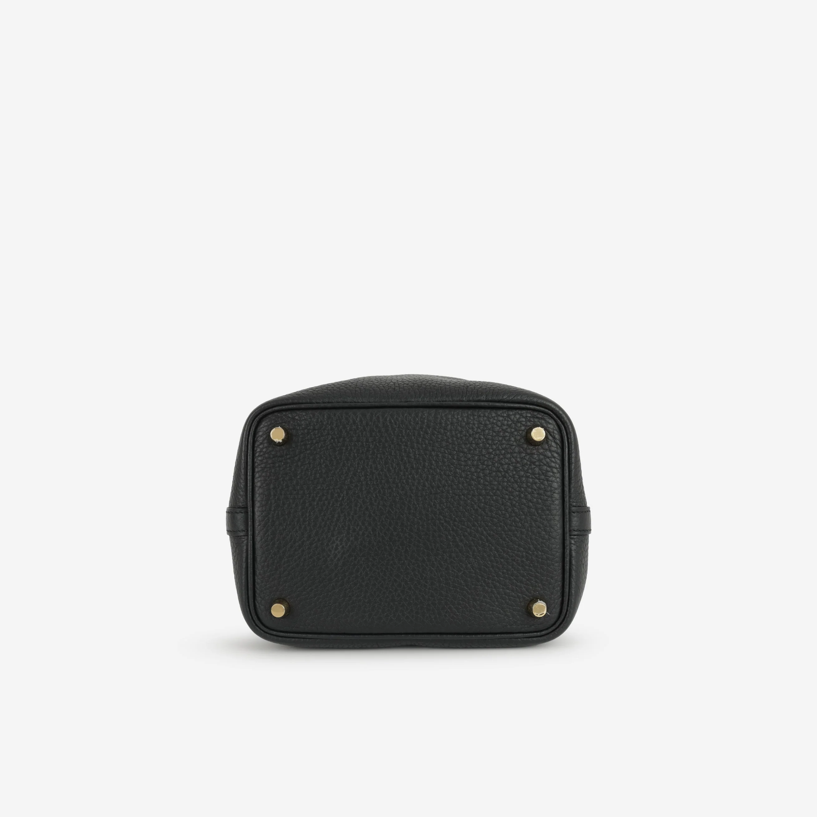 Hermès Picotin 18 - Black Clemence | Gold Hardware - Image 4