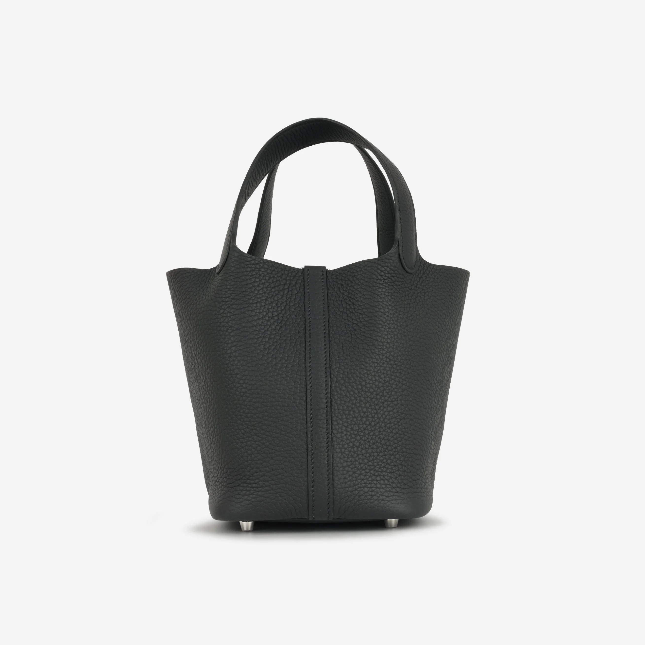 Hermès Picotin 18 - Black Clemence | Palladium Hardware (NWT) - Image 3