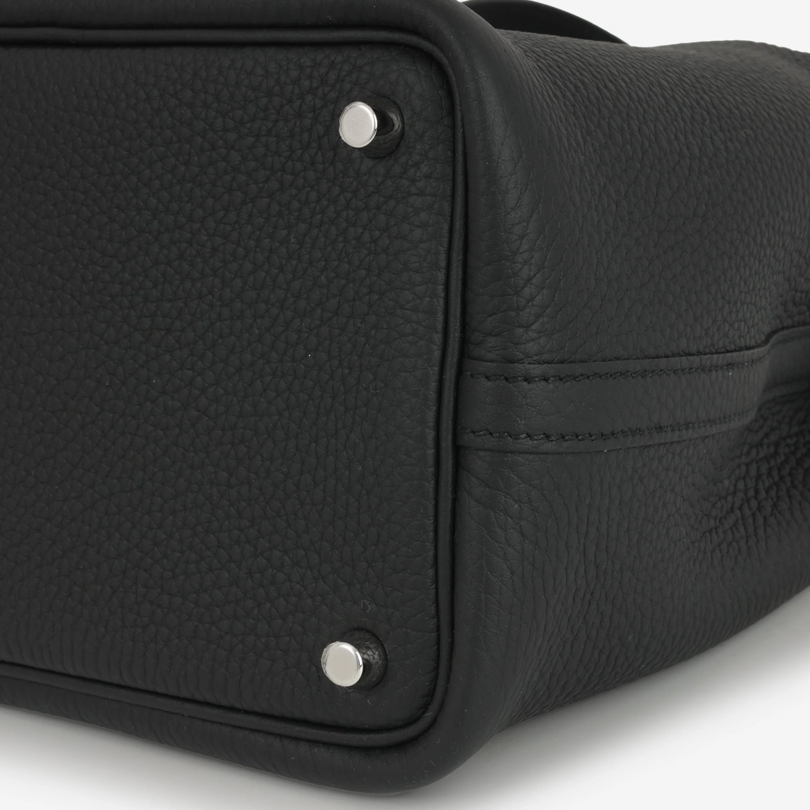 Hermès Picotin 18 - Black Clemence | Palladium Hardware (NWT) - Image 6