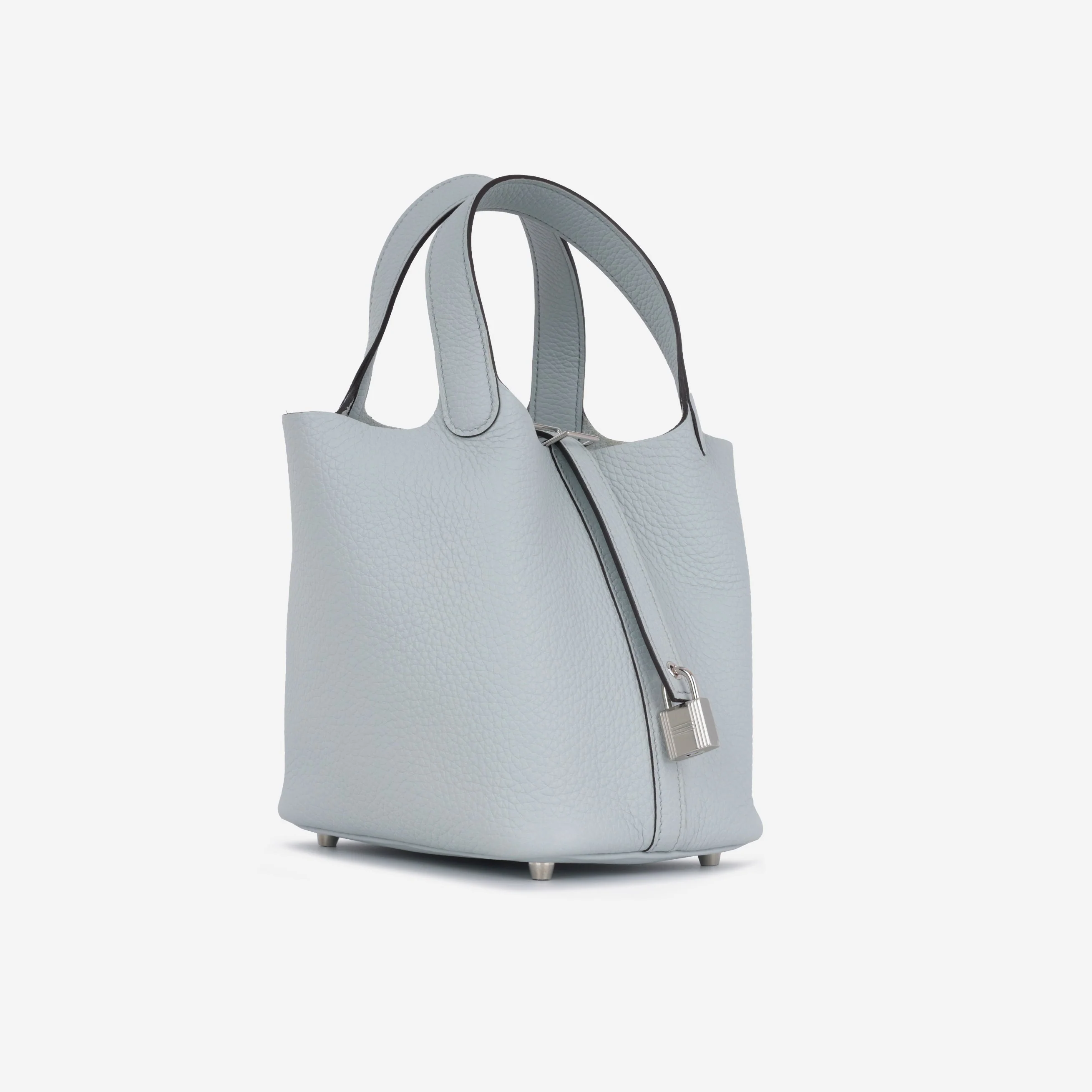 Hermès  Picotin 18 - Bleu Glacier Clemence | Palladium Hardware - Image 2