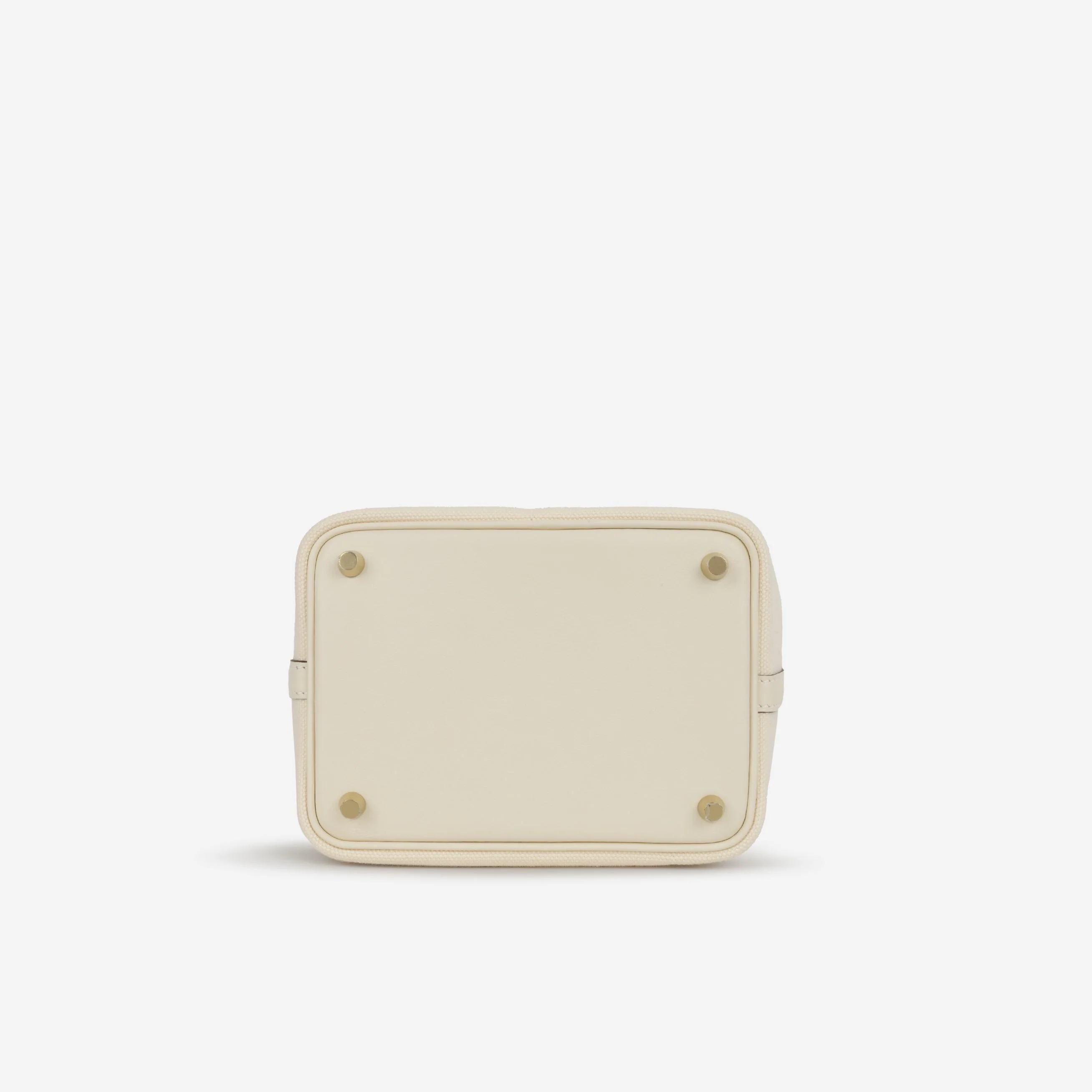 Hermès Picotin 18 Cargo - Ecru Canvas / Nata Swift | Gold Hardware - Image 4