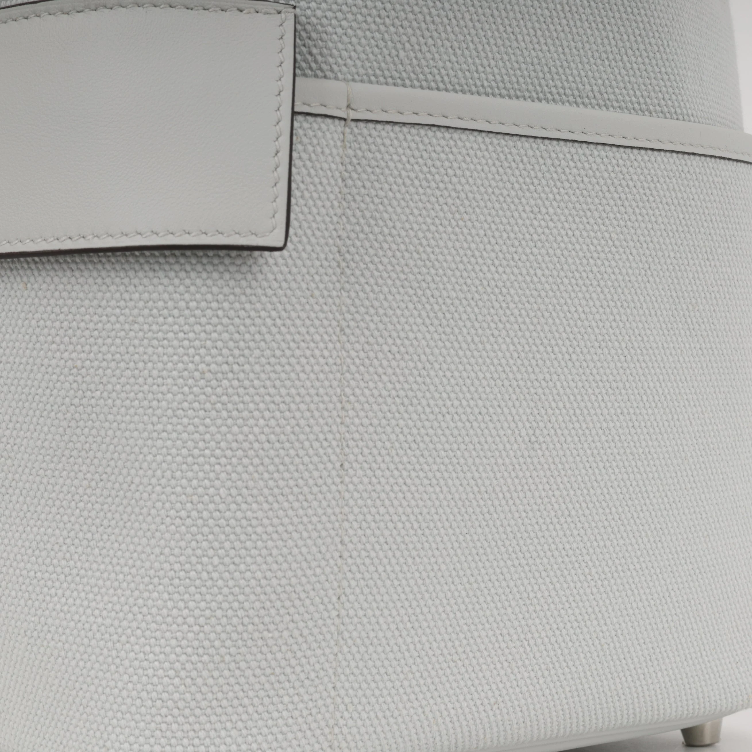 Hermès Picotin 18 Cargo - Gris Platine Canvas / Swift | Palladium Hardware - Image 5