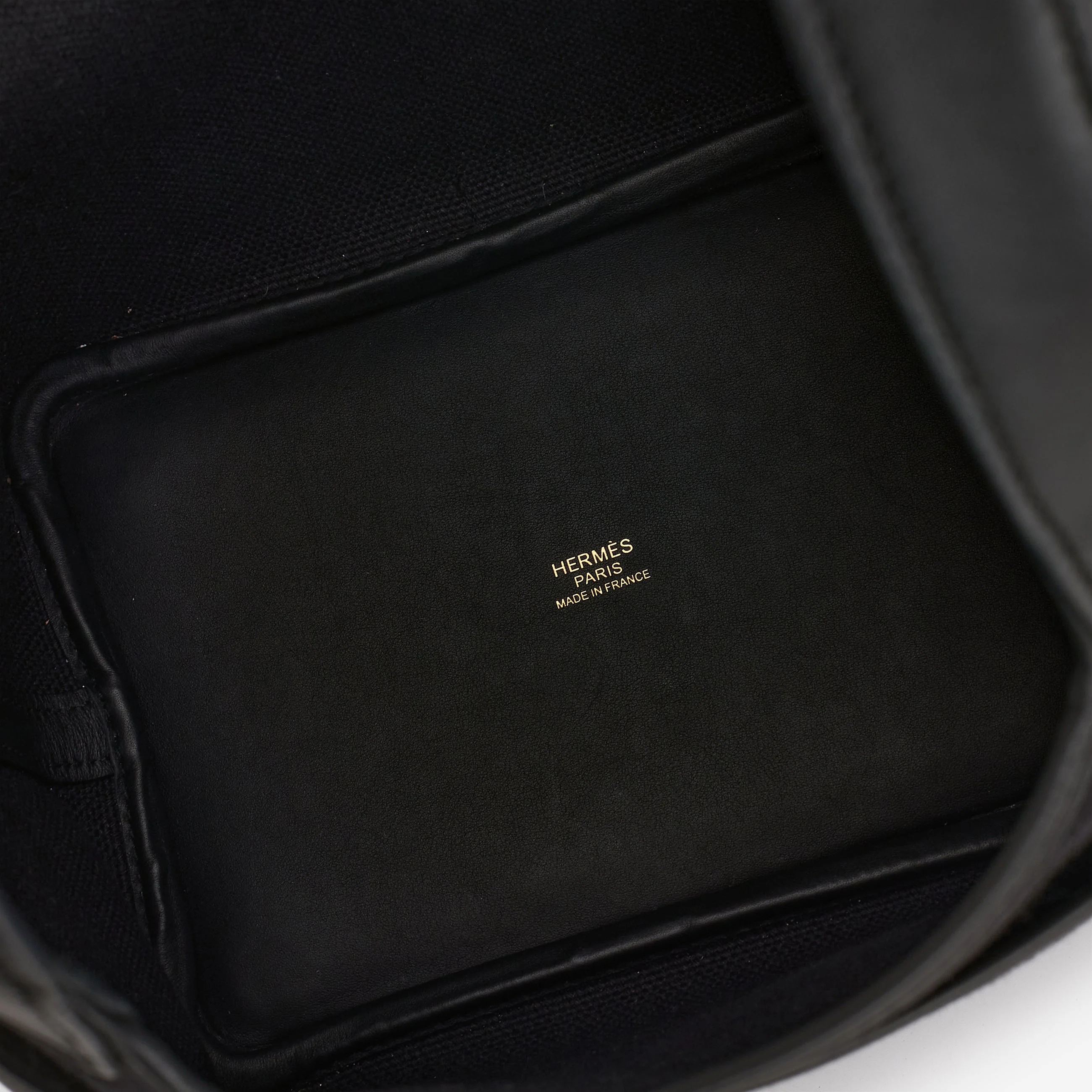 Hermès Picotin 18 Cargo - Noir Canvas / Swift | Gold Hardware - Image 6