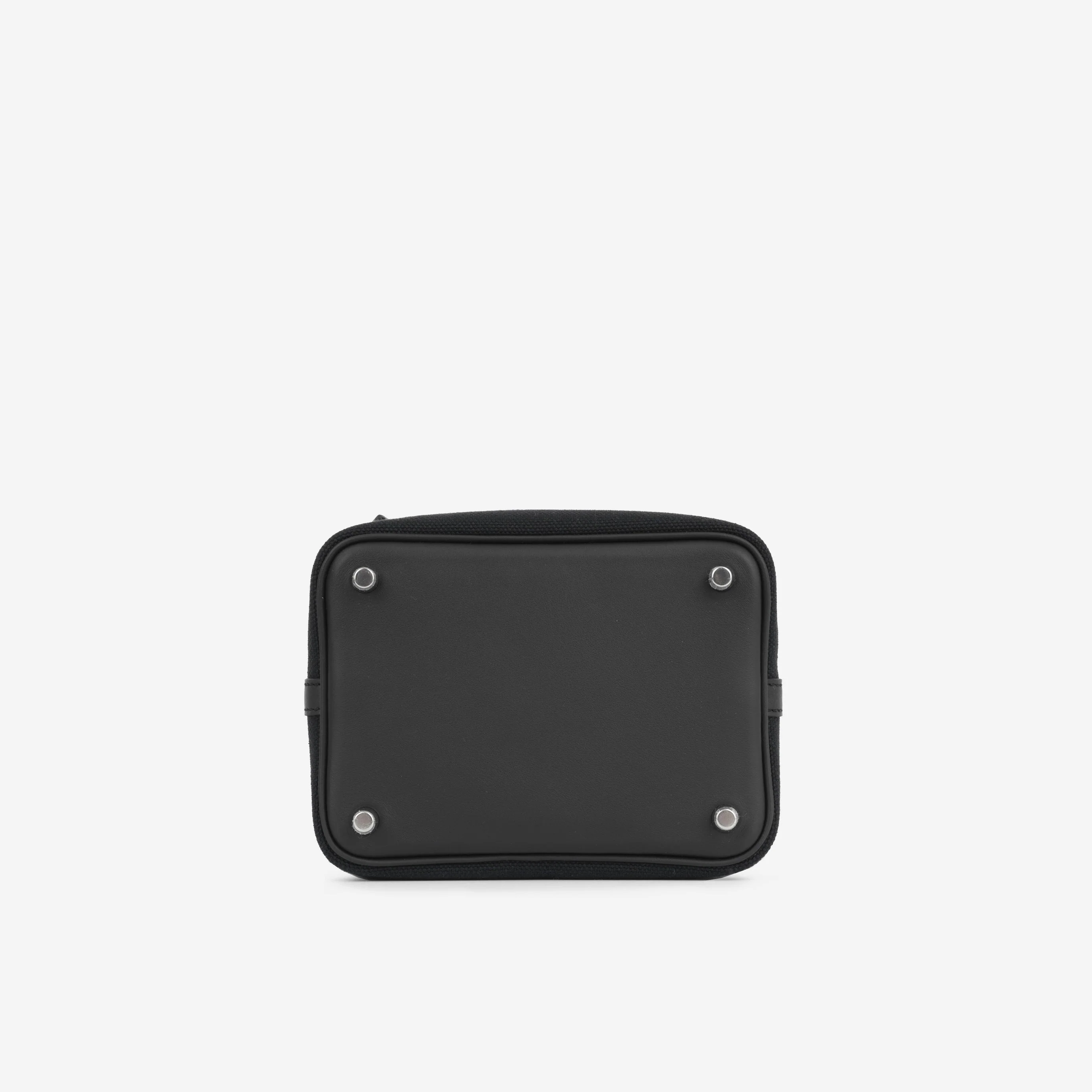 Hermès Picotin 18 Cargo - Noir Canvas / Swift | Palladium Hardware - Image 4
