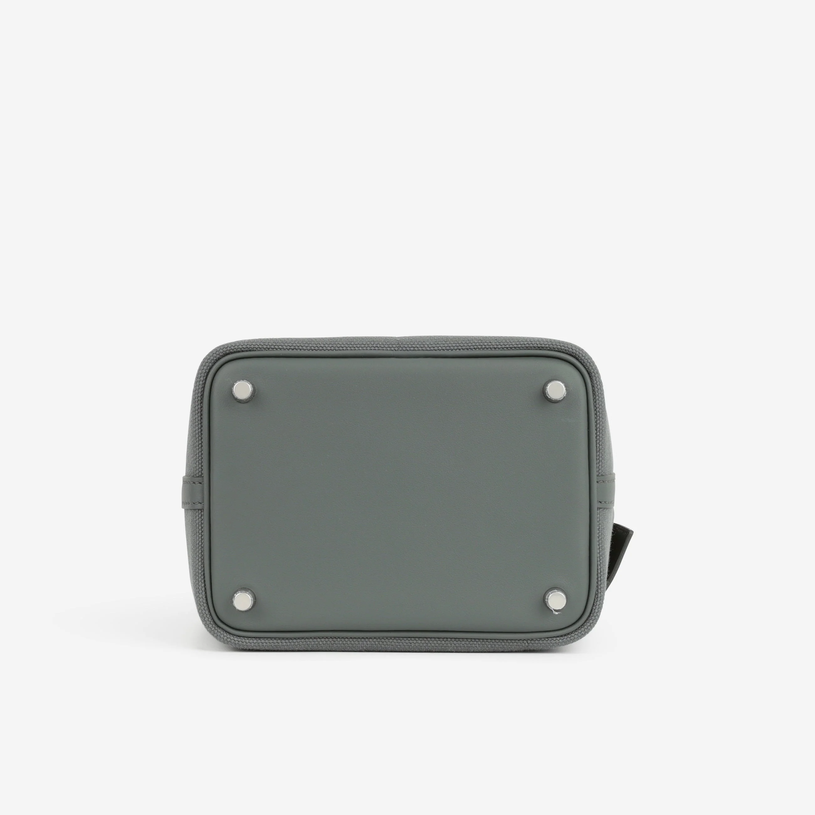 Hermès Picotin 18 Cargo - Vert Mangrove Canvas / Swift | Palladium Hardware - Image 4