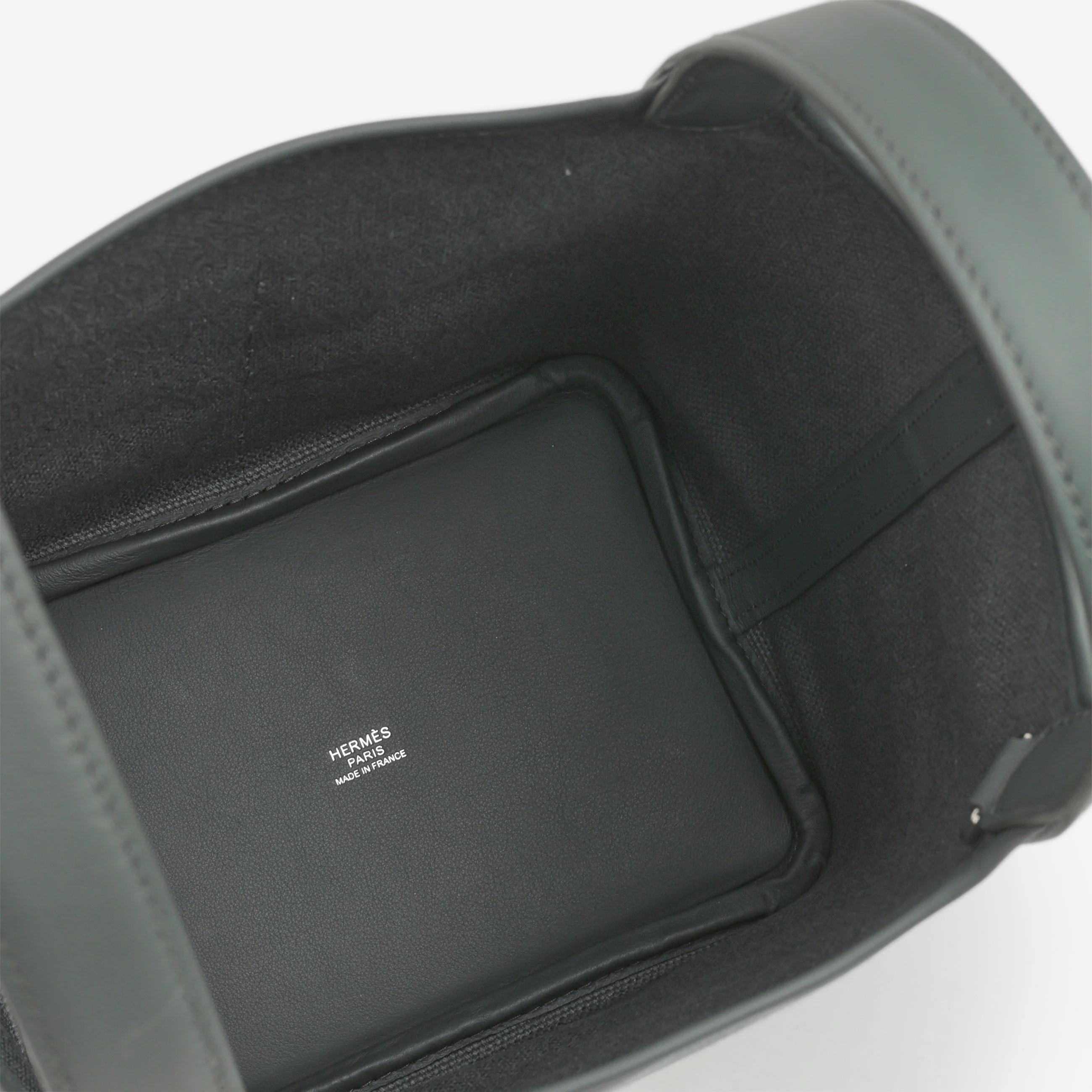 Hermès Picotin 18 Cargo - Vert Mangrove Canvas / Swift | Palladium Hardware - Image 7