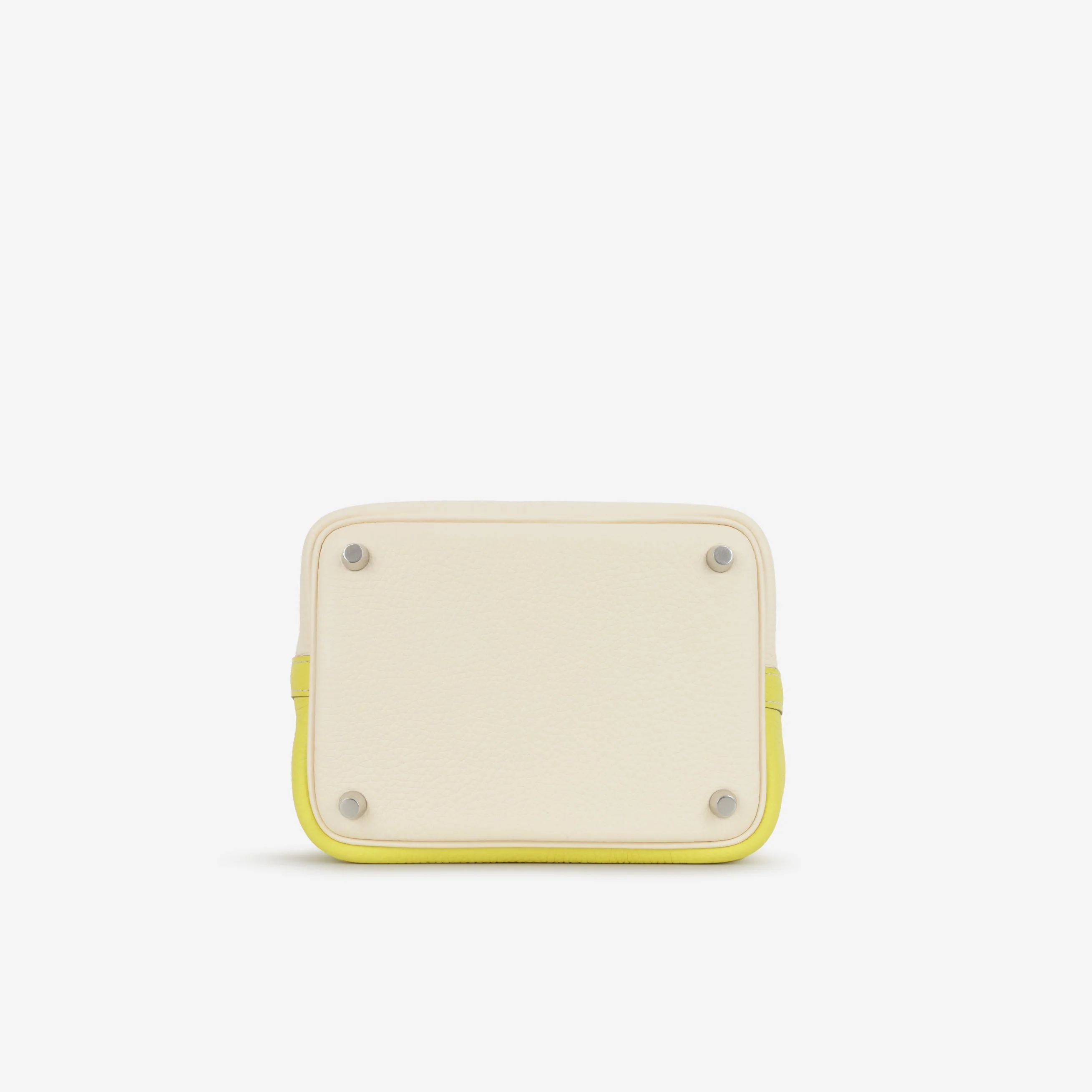 Hermès Picotin 18 Casaque - Lime / Nata Clemence | Palladium Hardware - Image 6